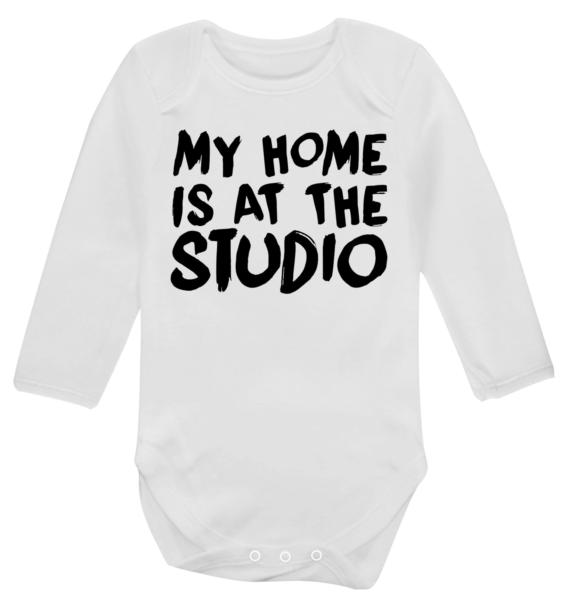 My home is at the studio Baby Vest long sleeved white 6-12 months