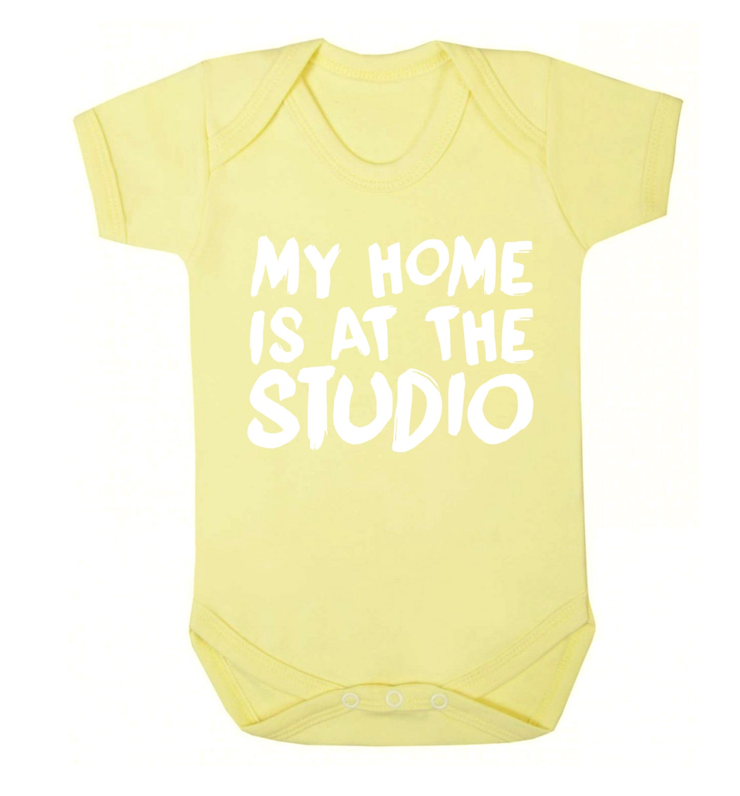My home is at the studio Baby Vest pale yellow 18-24 months