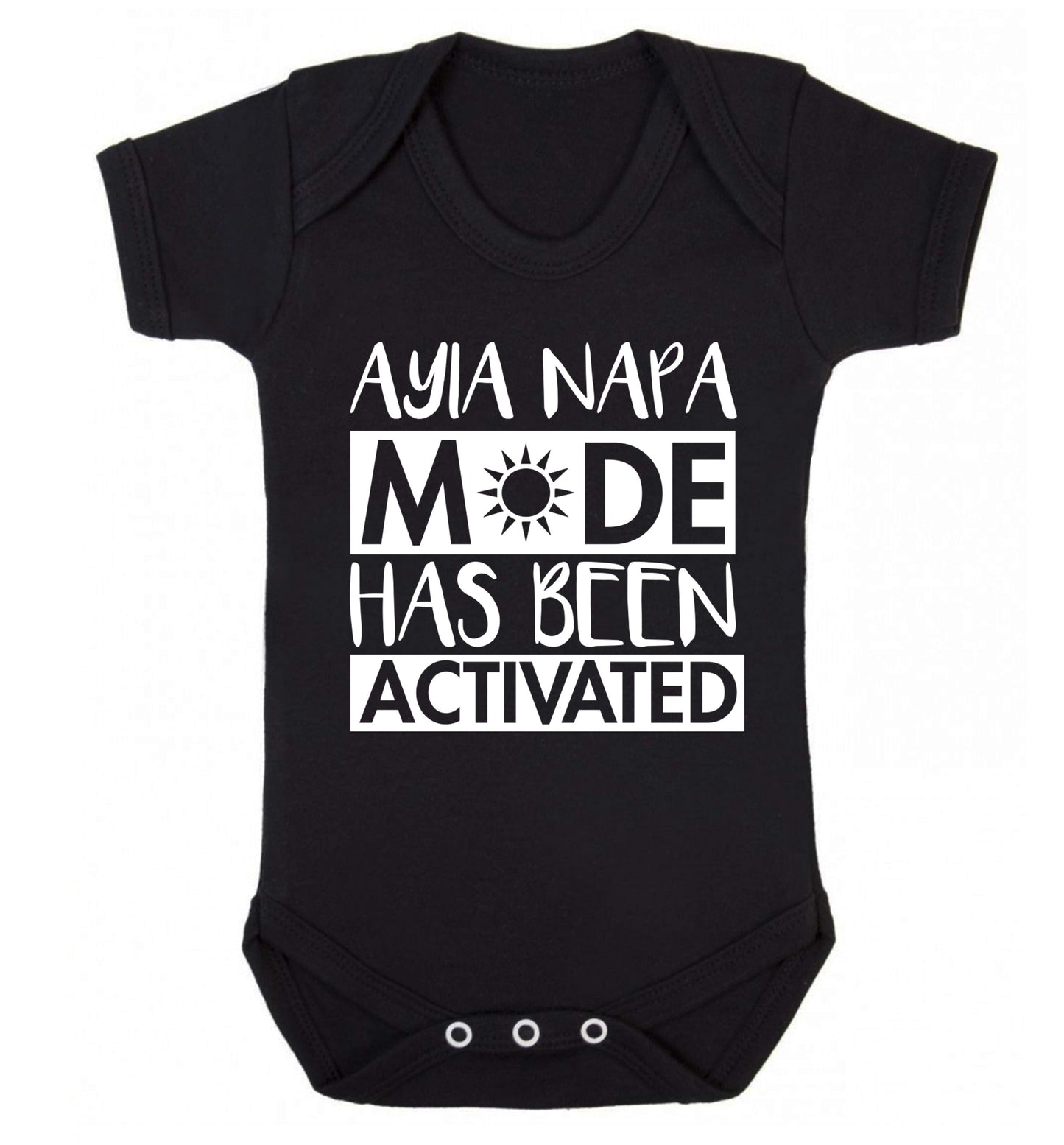 Aiya Napa mode has been activated Baby Vest black 18-24 months