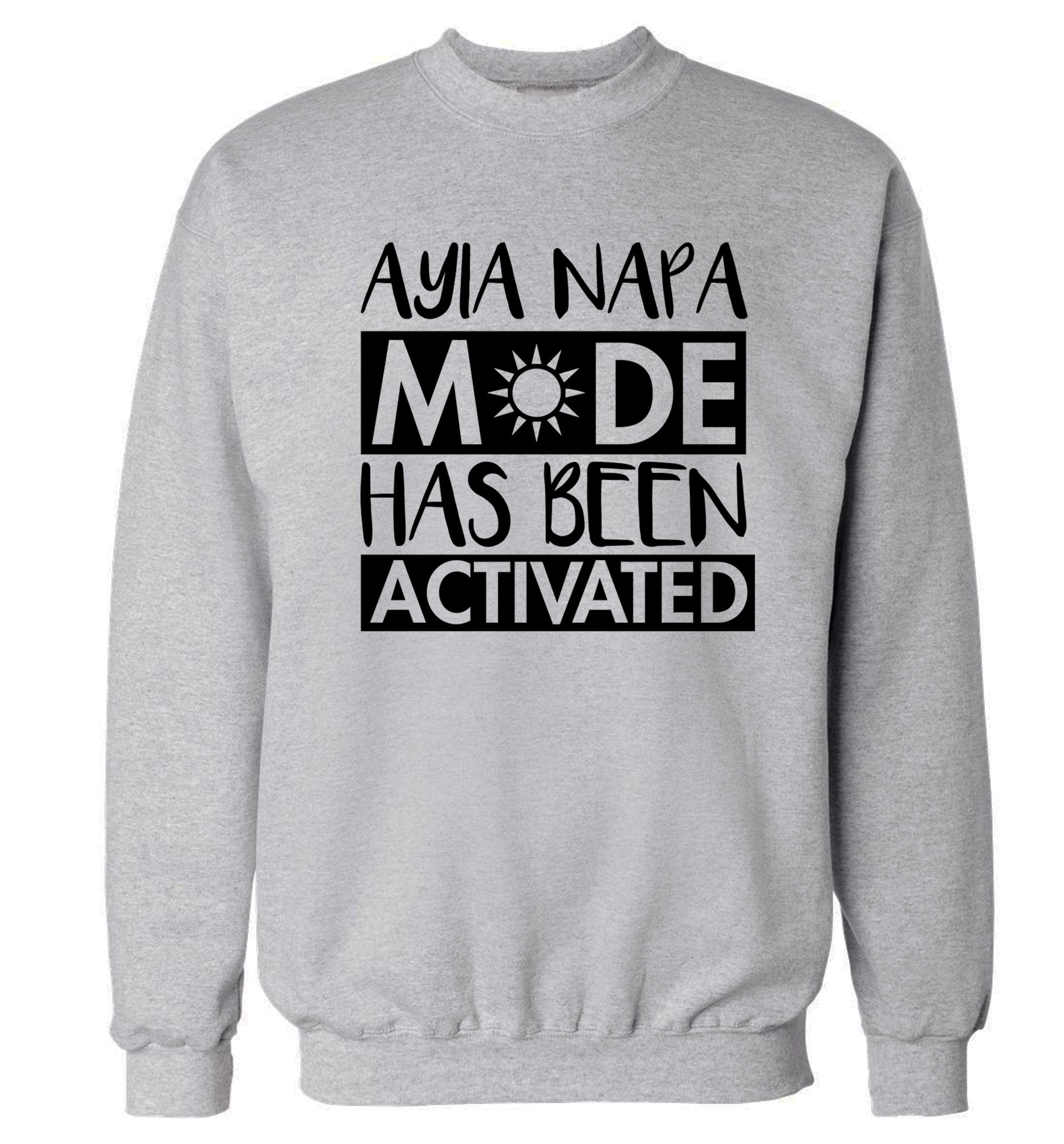 Aiya Napa mode has been activated Adult's unisex grey Sweater 2XL