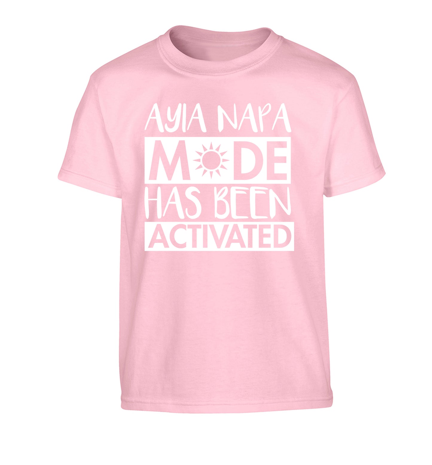 Aiya Napa mode has been activated Children's light pink Tshirt 12-14 Years