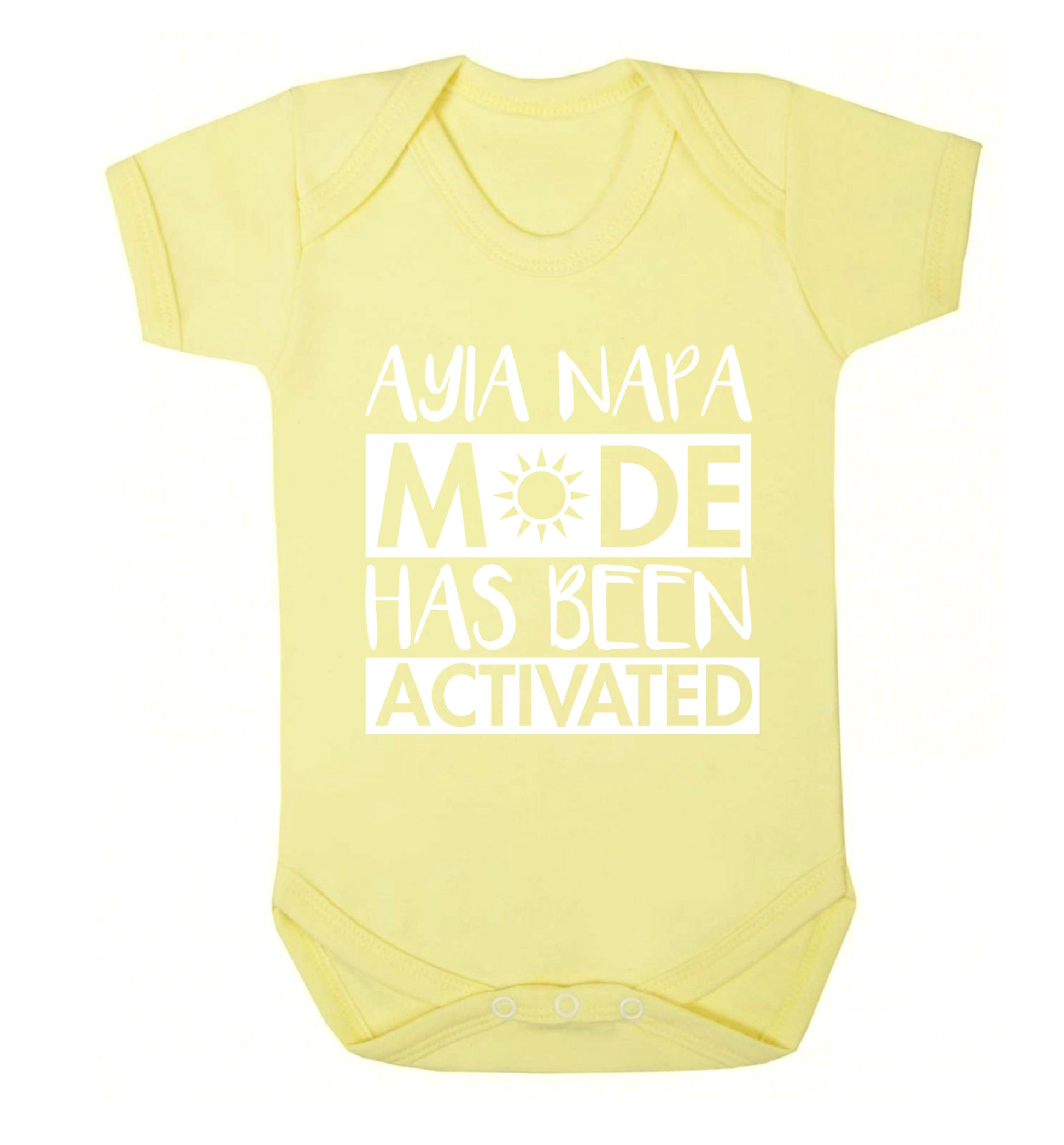 Aiya Napa mode has been activated Baby Vest pale yellow 18-24 months