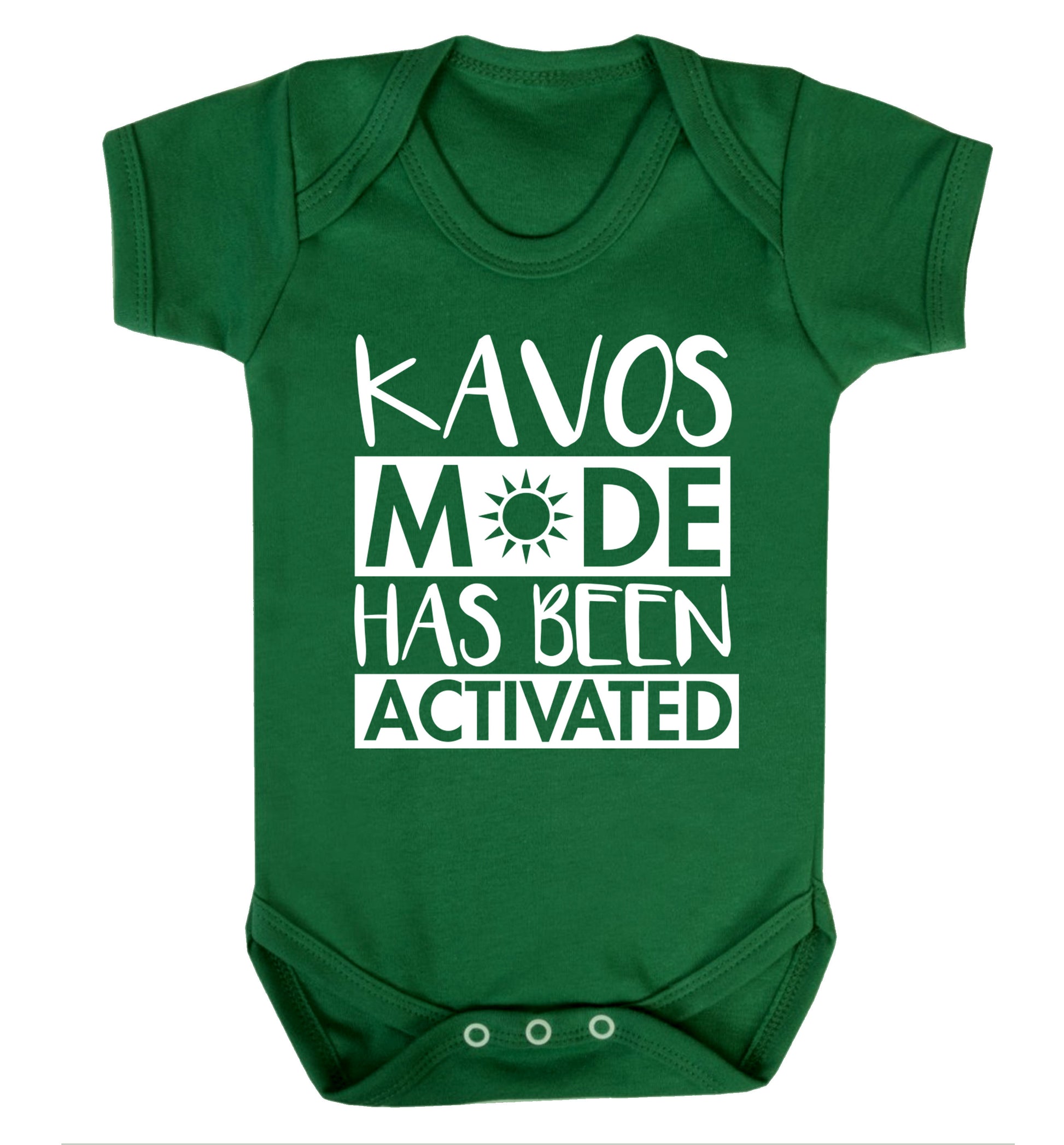 Kavos mode has been activated Baby Vest green 18-24 months