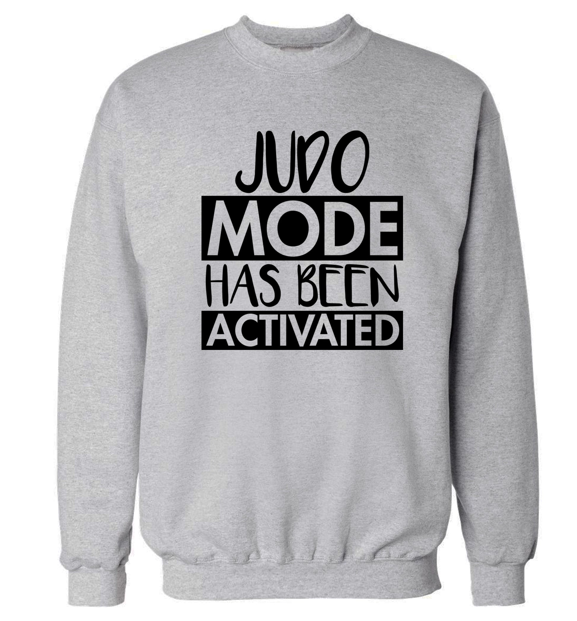 Judo mode activated Adult's unisex grey Sweater 2XL