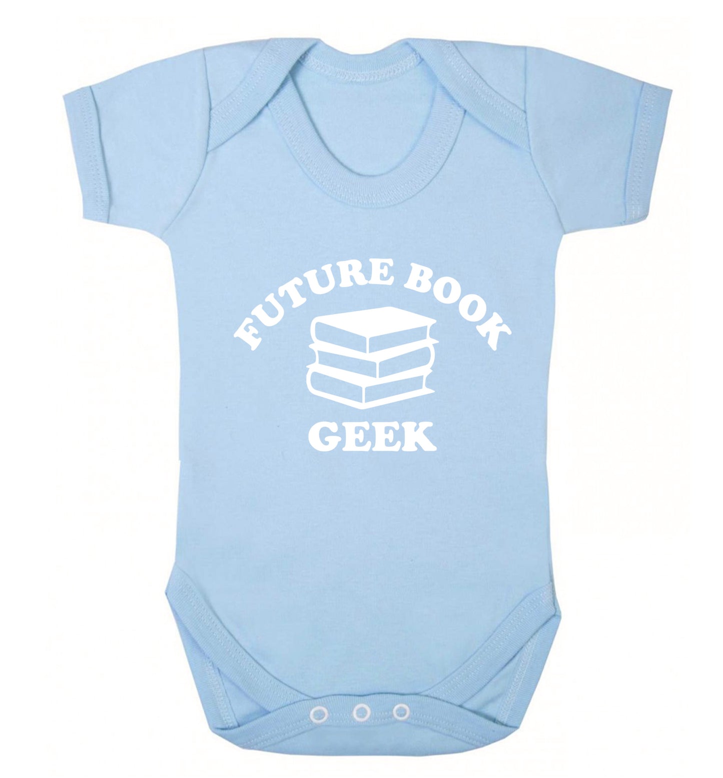 Future book geek Baby Vest pale blue 18-24 months