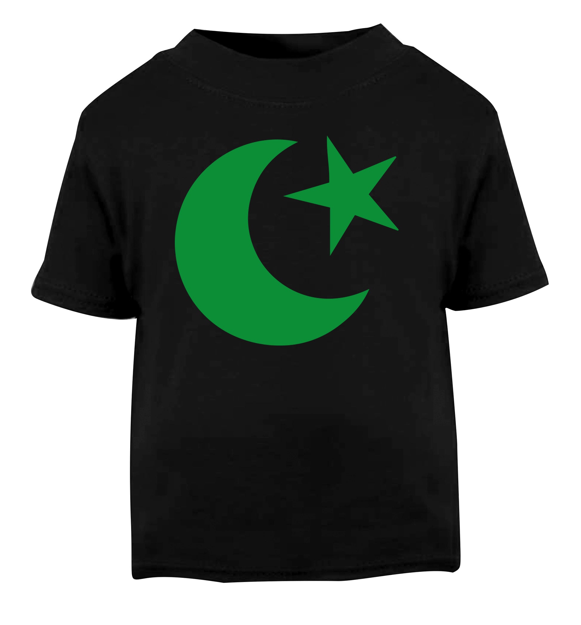 Eid symbol Black baby toddler Tshirt 2 years