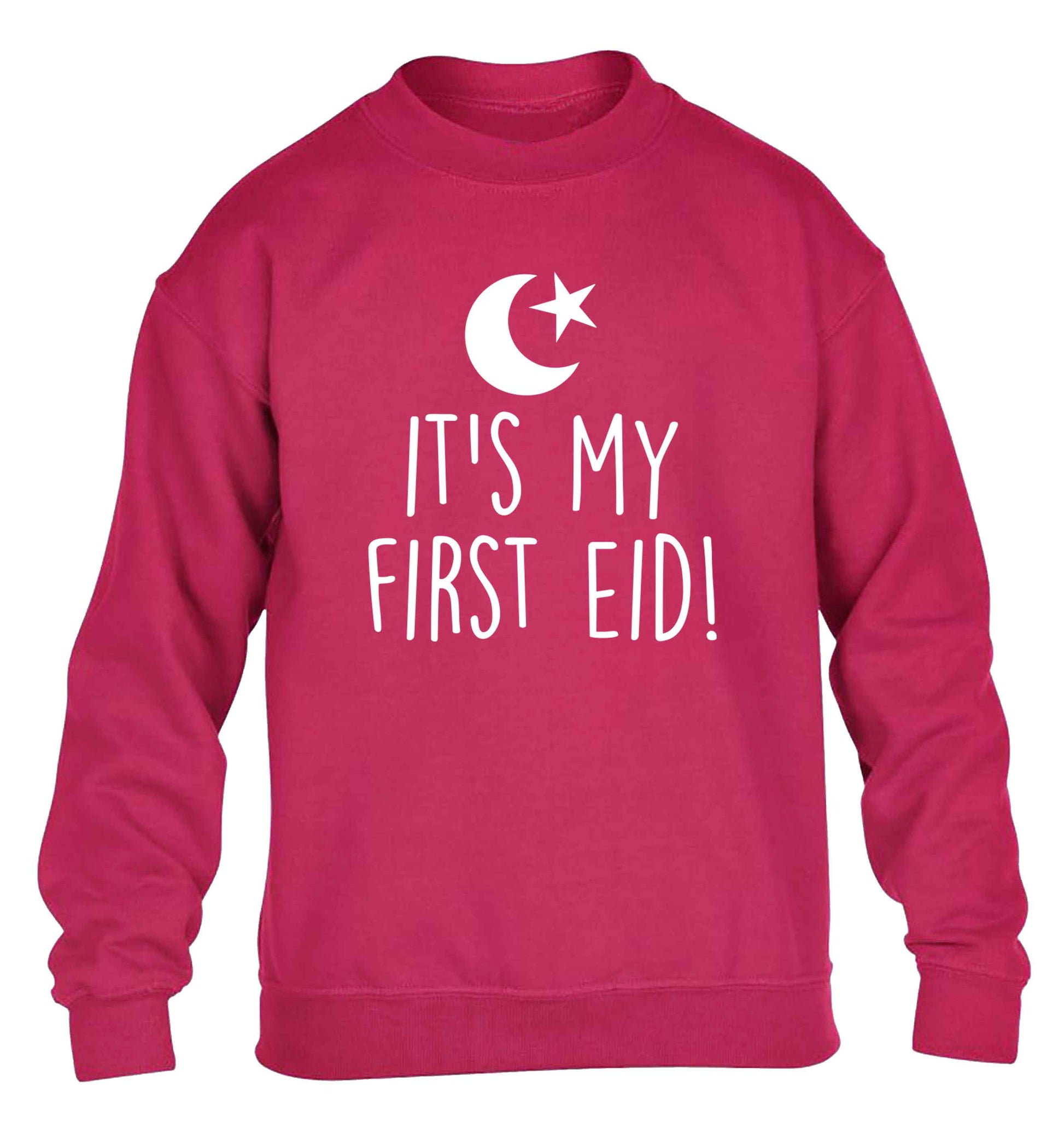 It's my first Eid children's pink sweater 12-13 Years