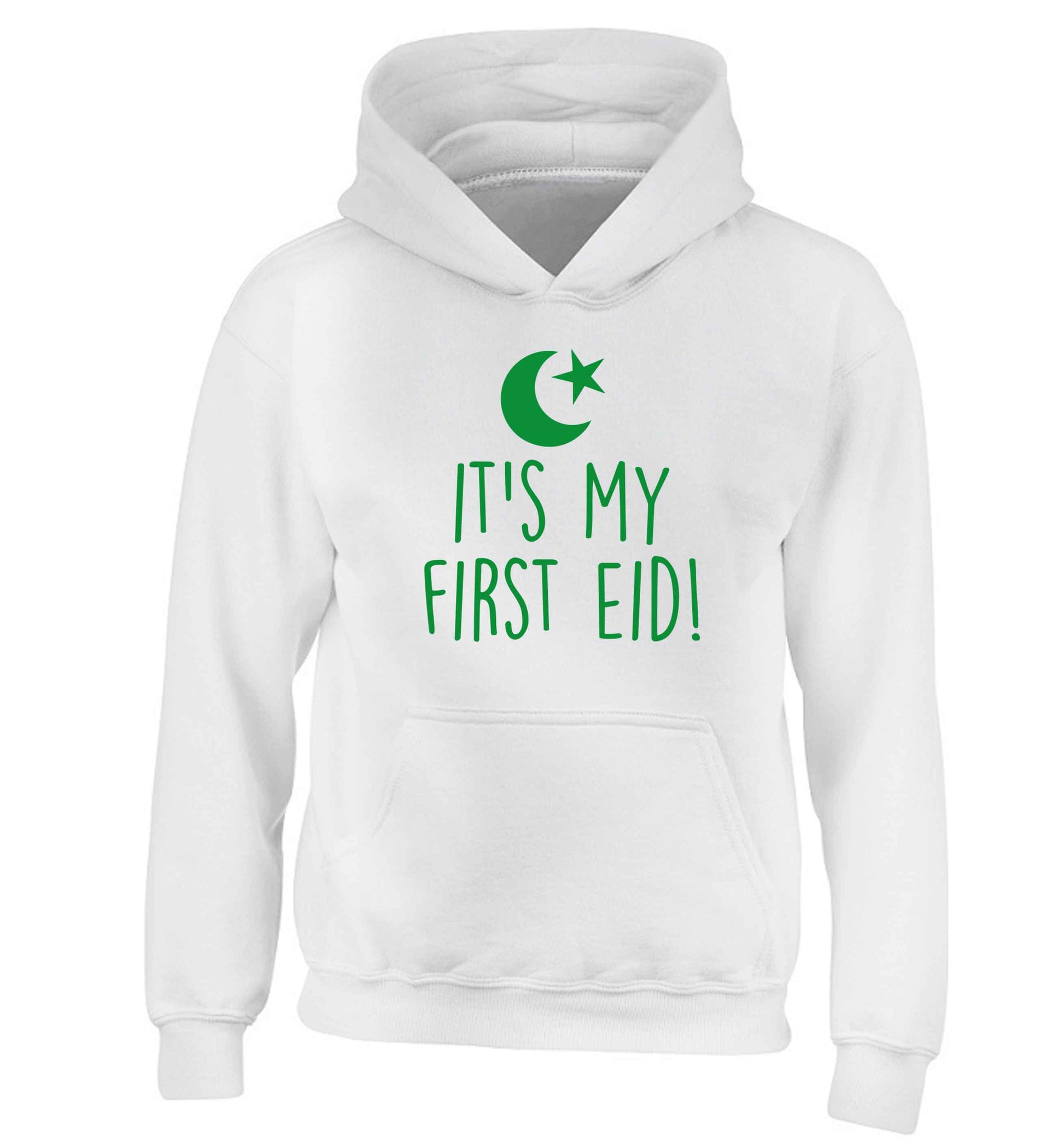It's my first Eid children's white hoodie 12-13 Years