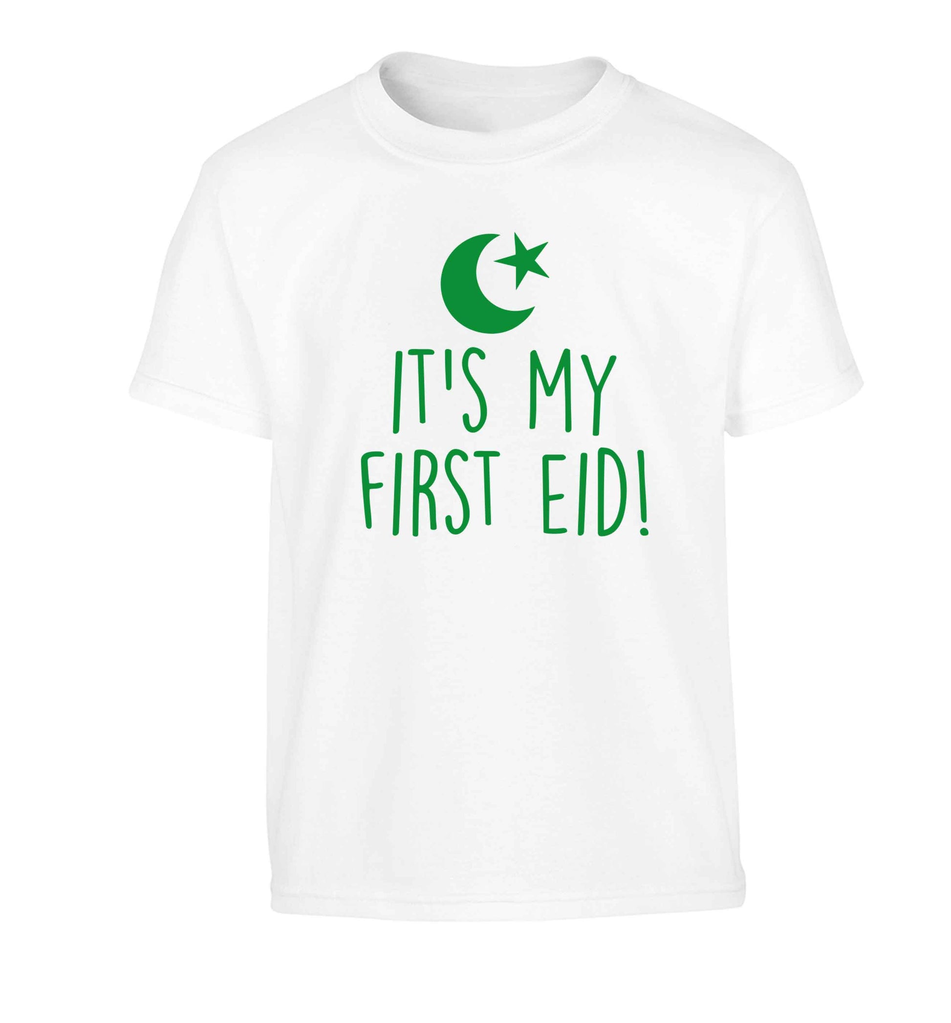 It's my first Eid Children's white Tshirt 12-13 Years