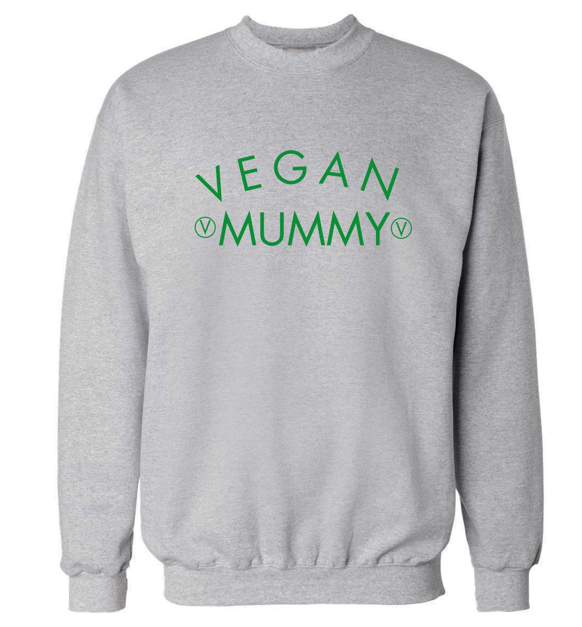 Vegan mummy Adult's unisex grey Sweater 2XL