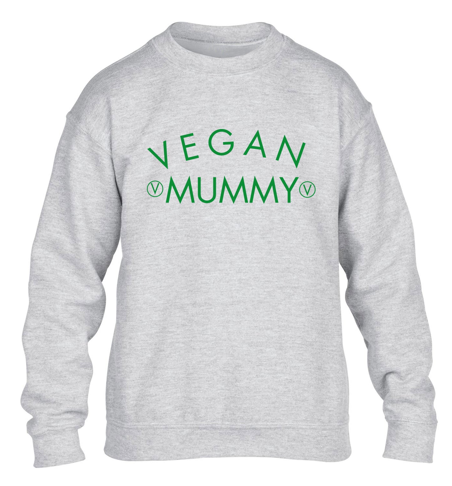 Vegan mummy children's grey sweater 12-14 Years