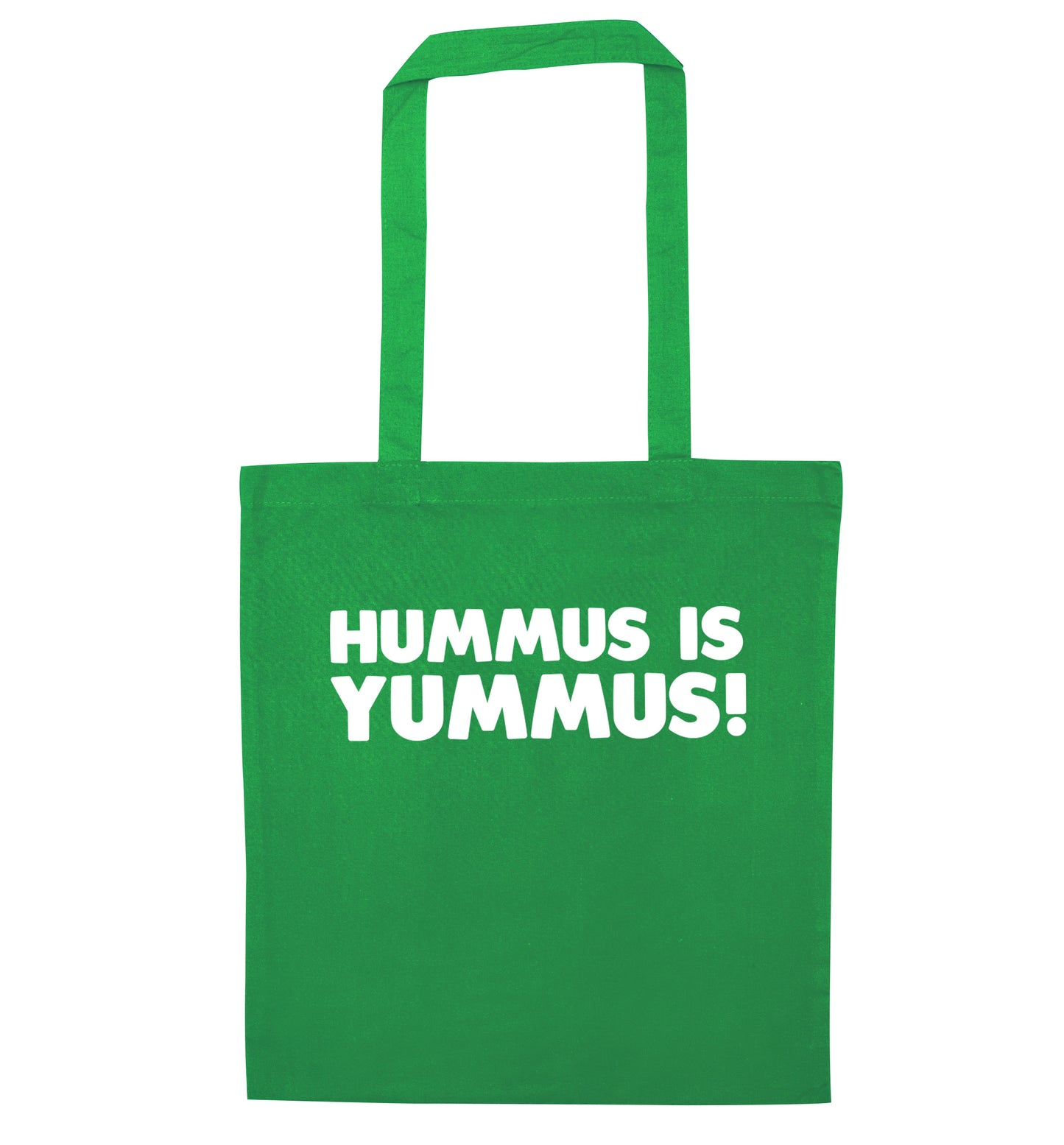 Hummus is Yummus  green tote bag
