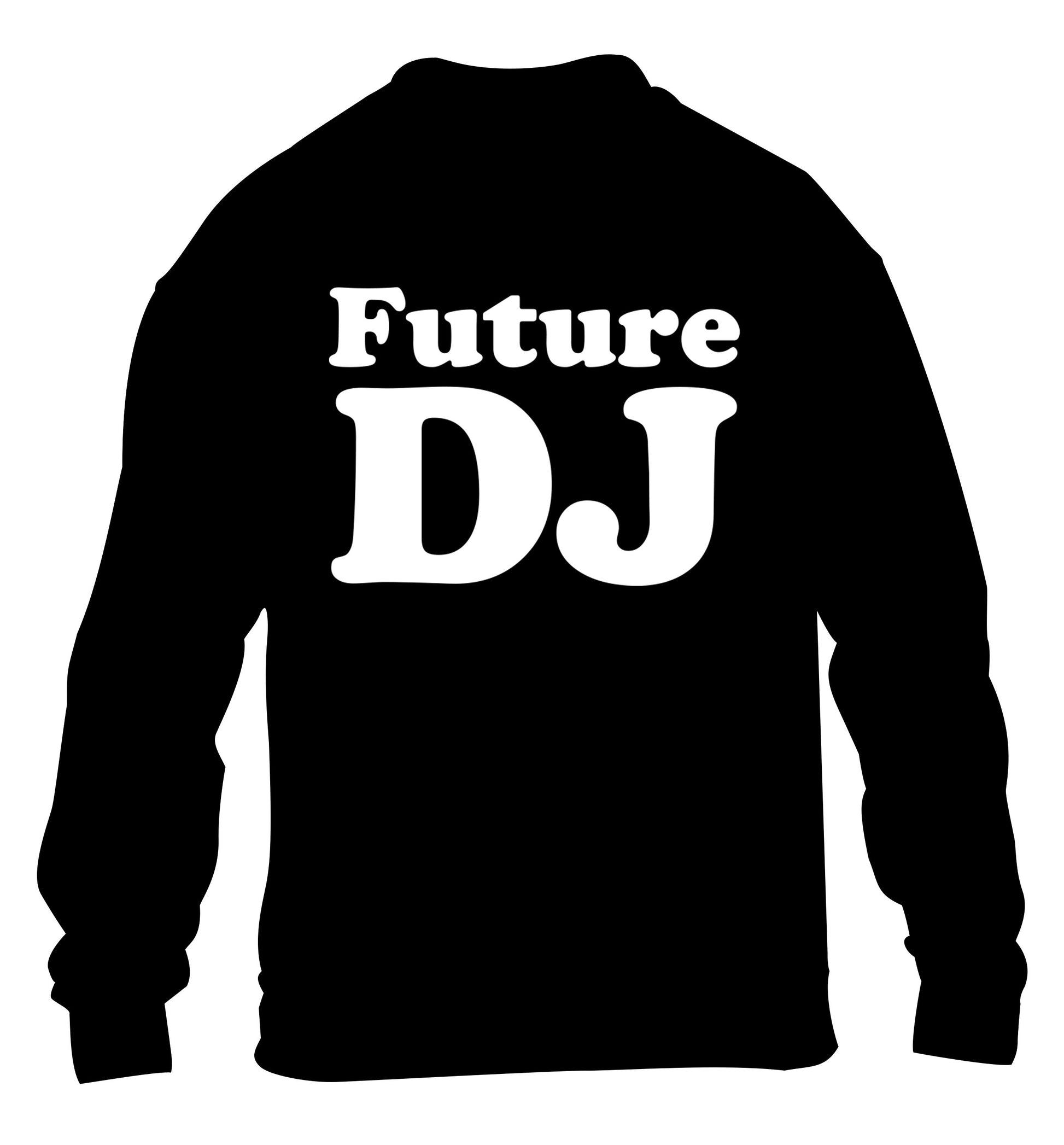 Future DJ children's black sweater 12-14 Years