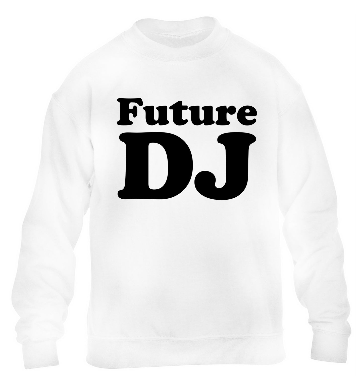 Future DJ children's white sweater 12-14 Years