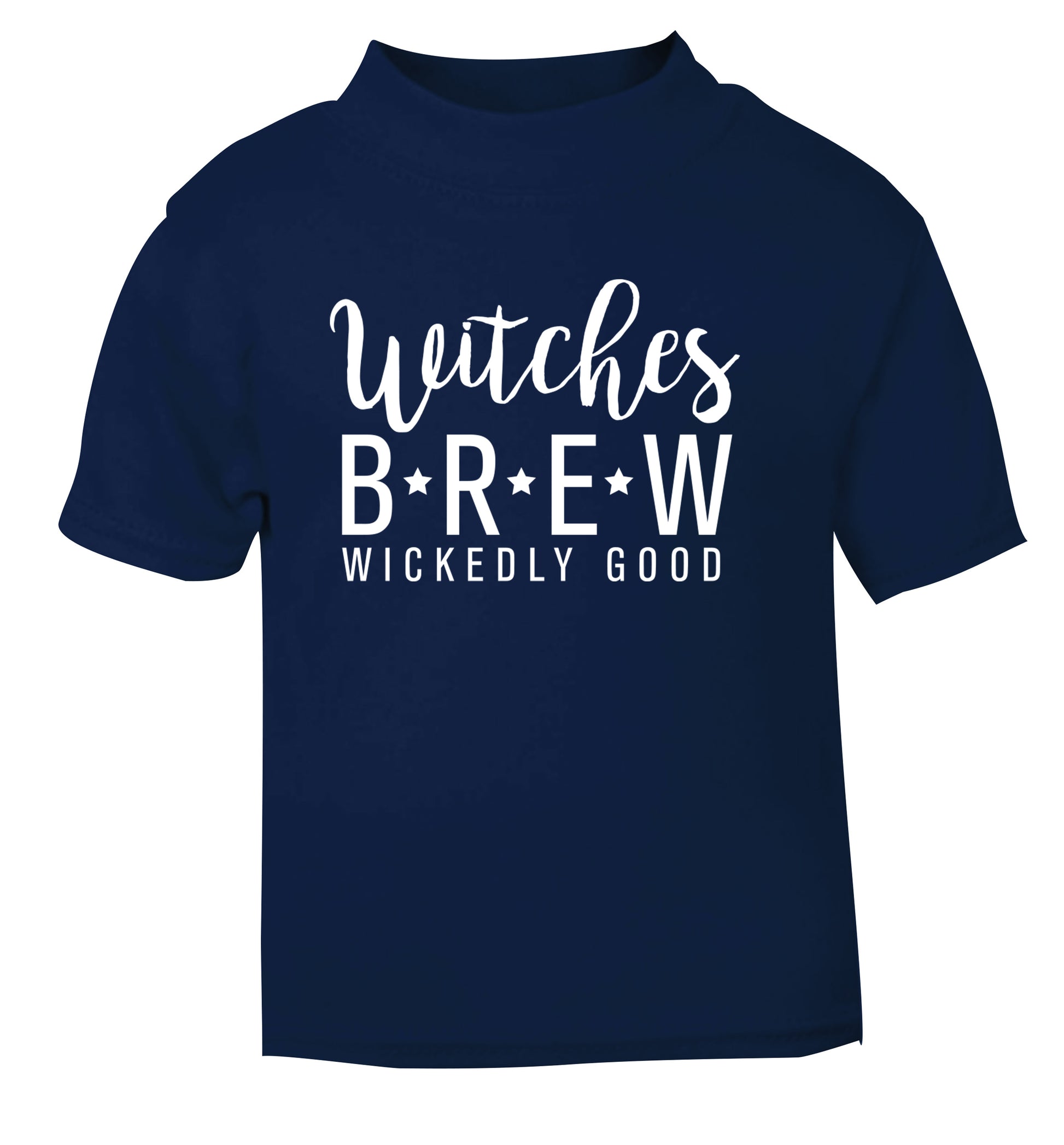 Witches Brew navy Baby Toddler Tshirt 2 Years