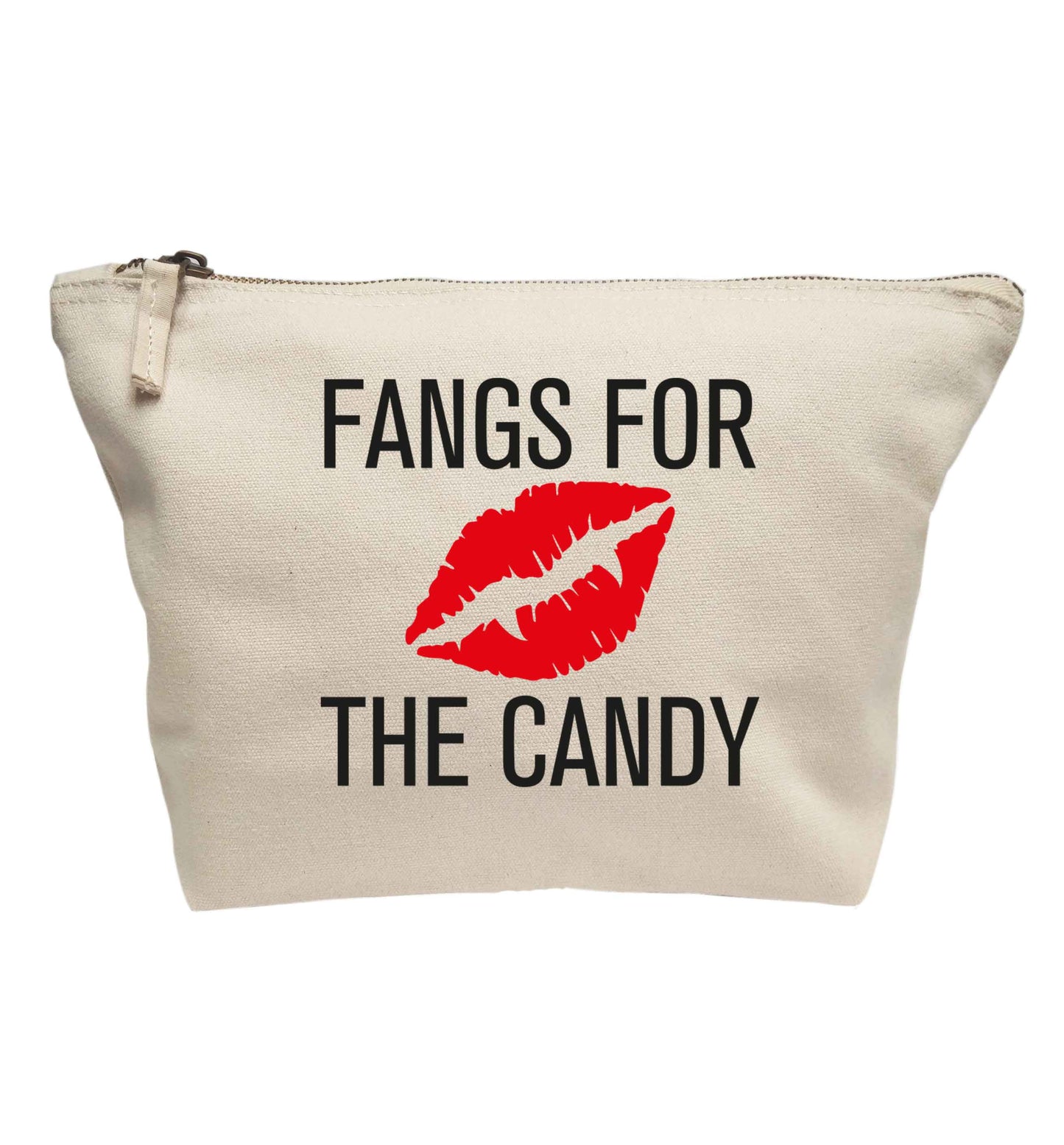 Fangs for the candy | Makeup / wash bag