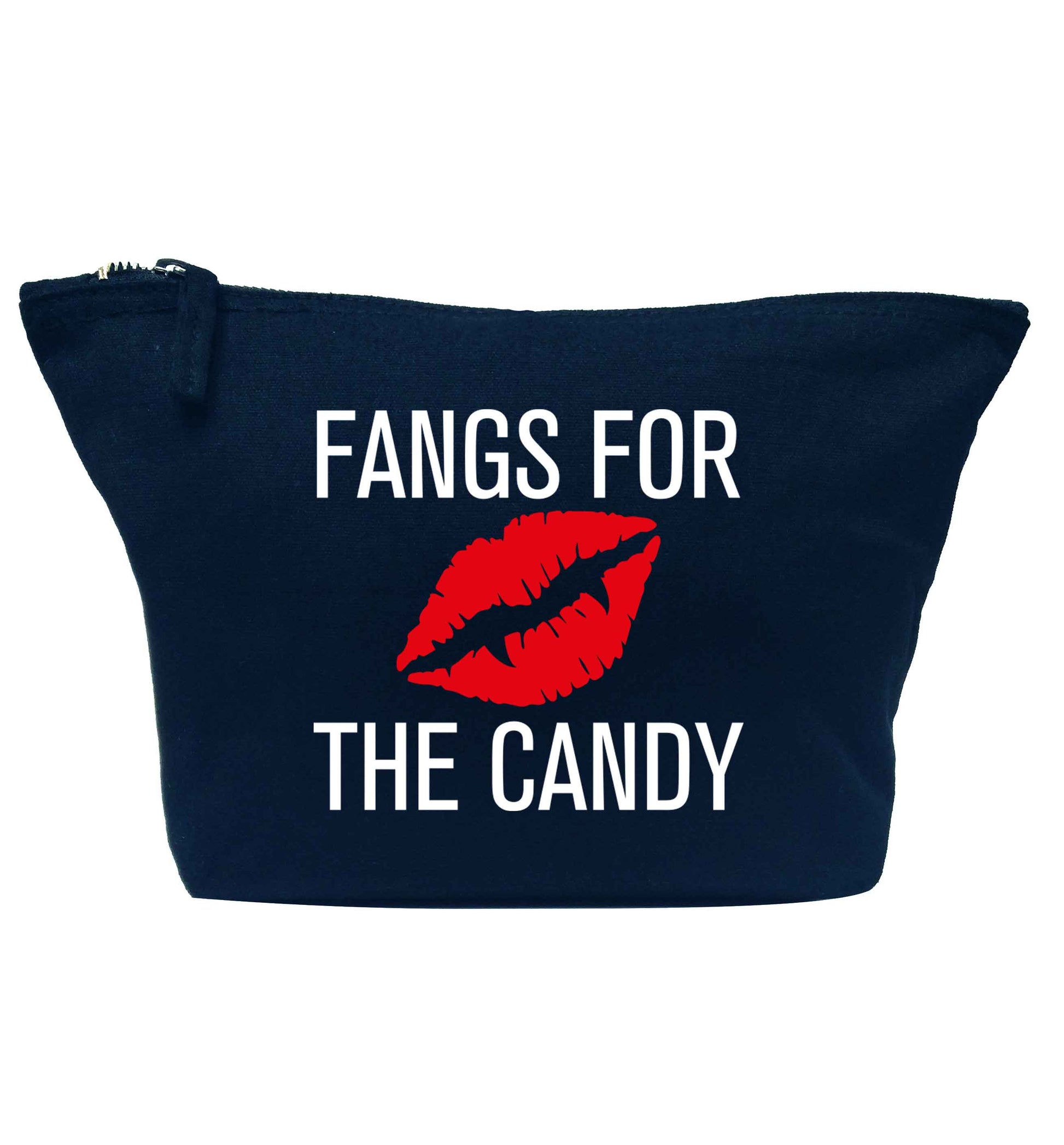 Fangs for the candy navy makeup bag