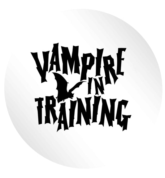 Vampire in training 24 @ 45mm matt circle stickers