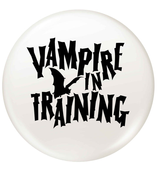 Vampire in training small 25mm Pin badge