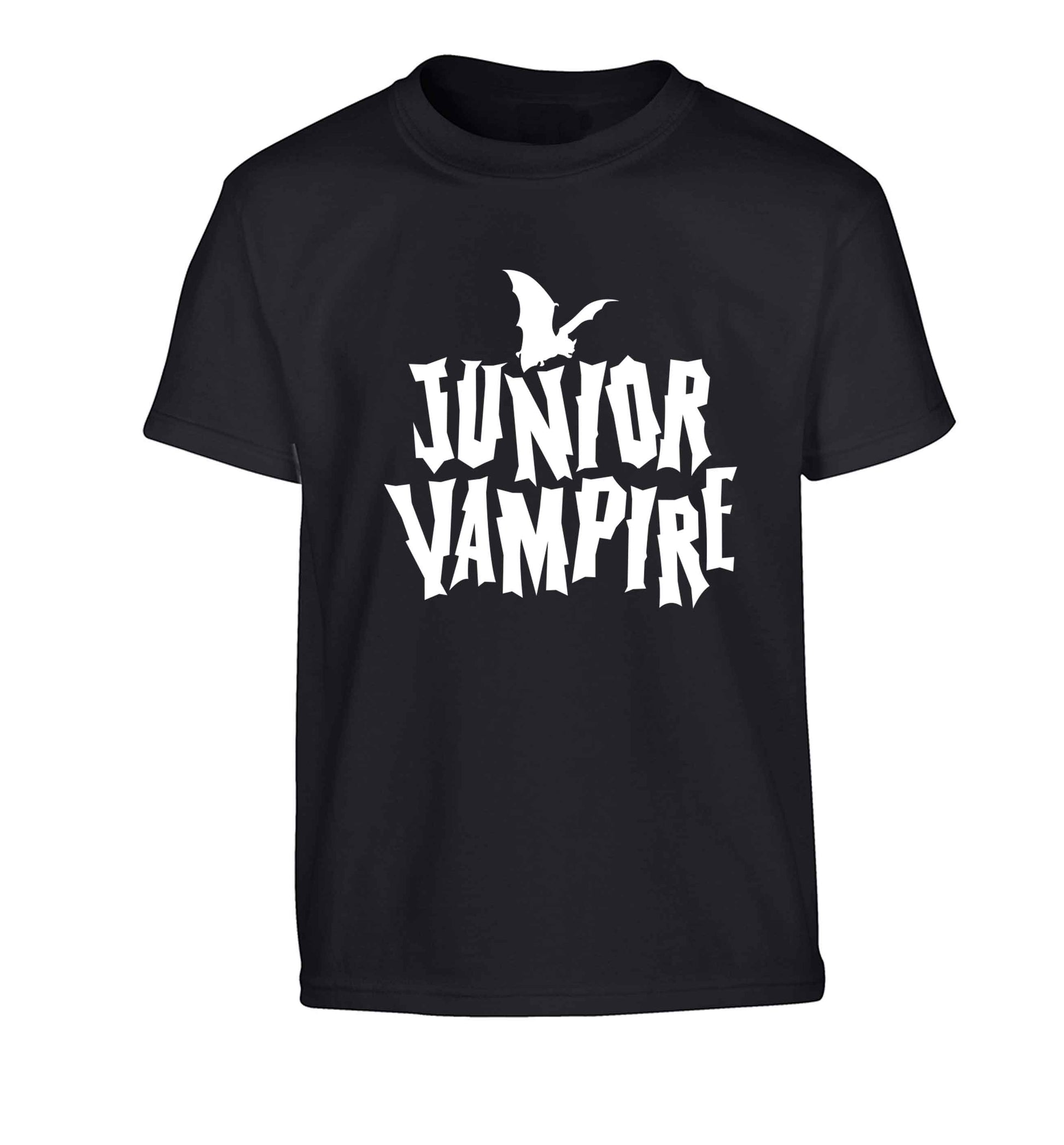 Junior vampire Children's black Tshirt 12-13 Years