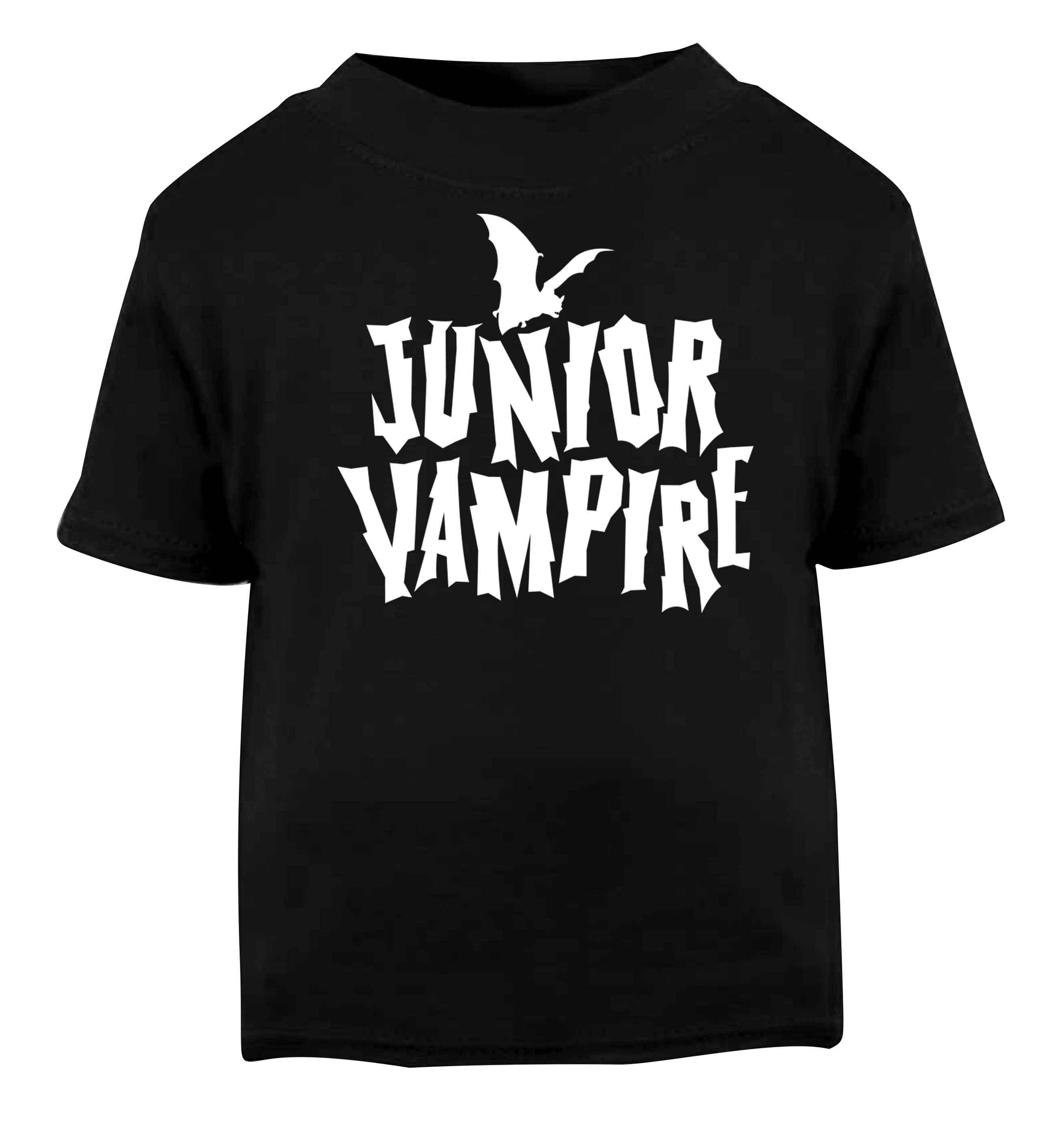 Junior vampire Black baby toddler Tshirt 2 years