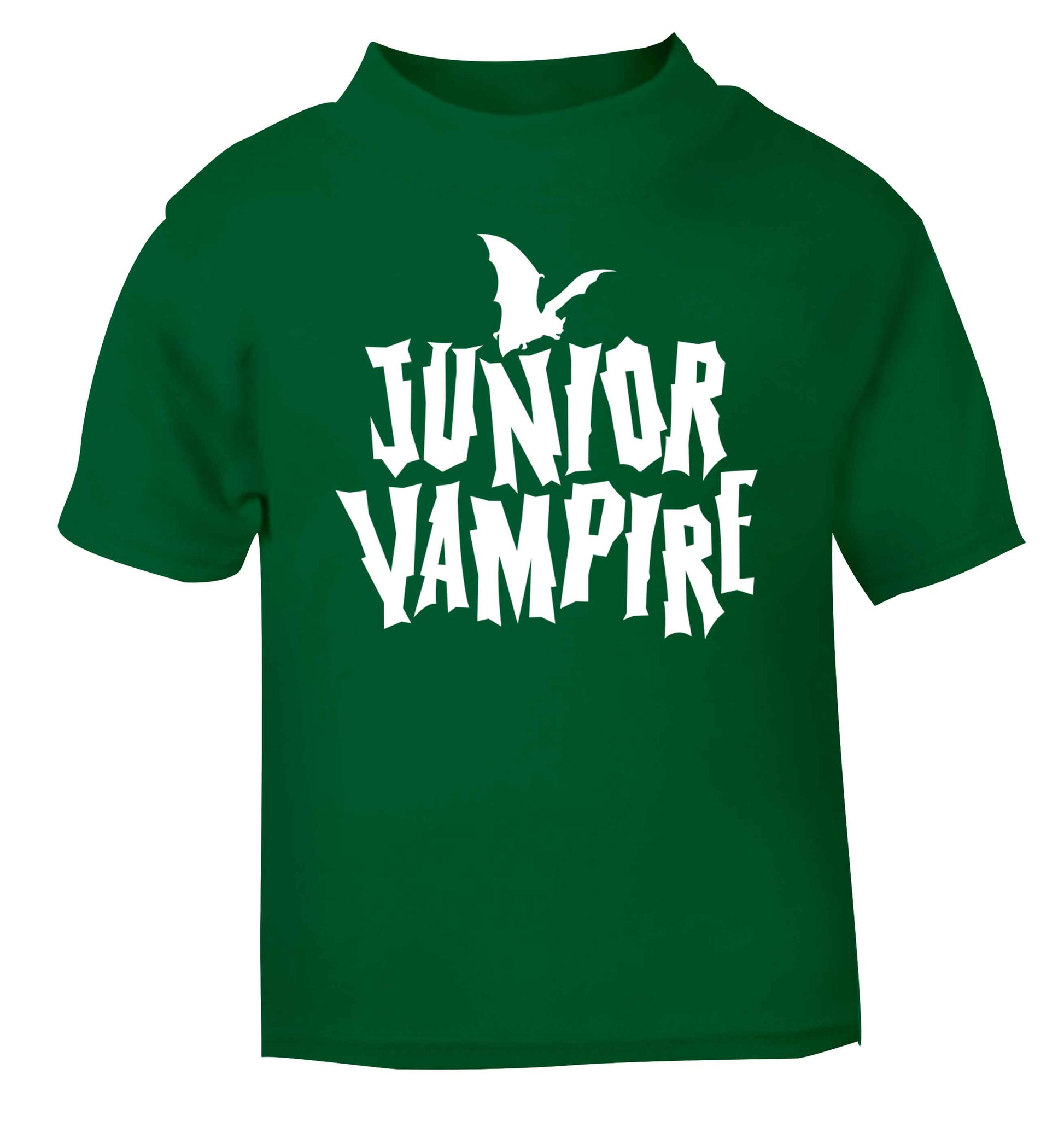 Junior vampire green baby toddler Tshirt 2 Years
