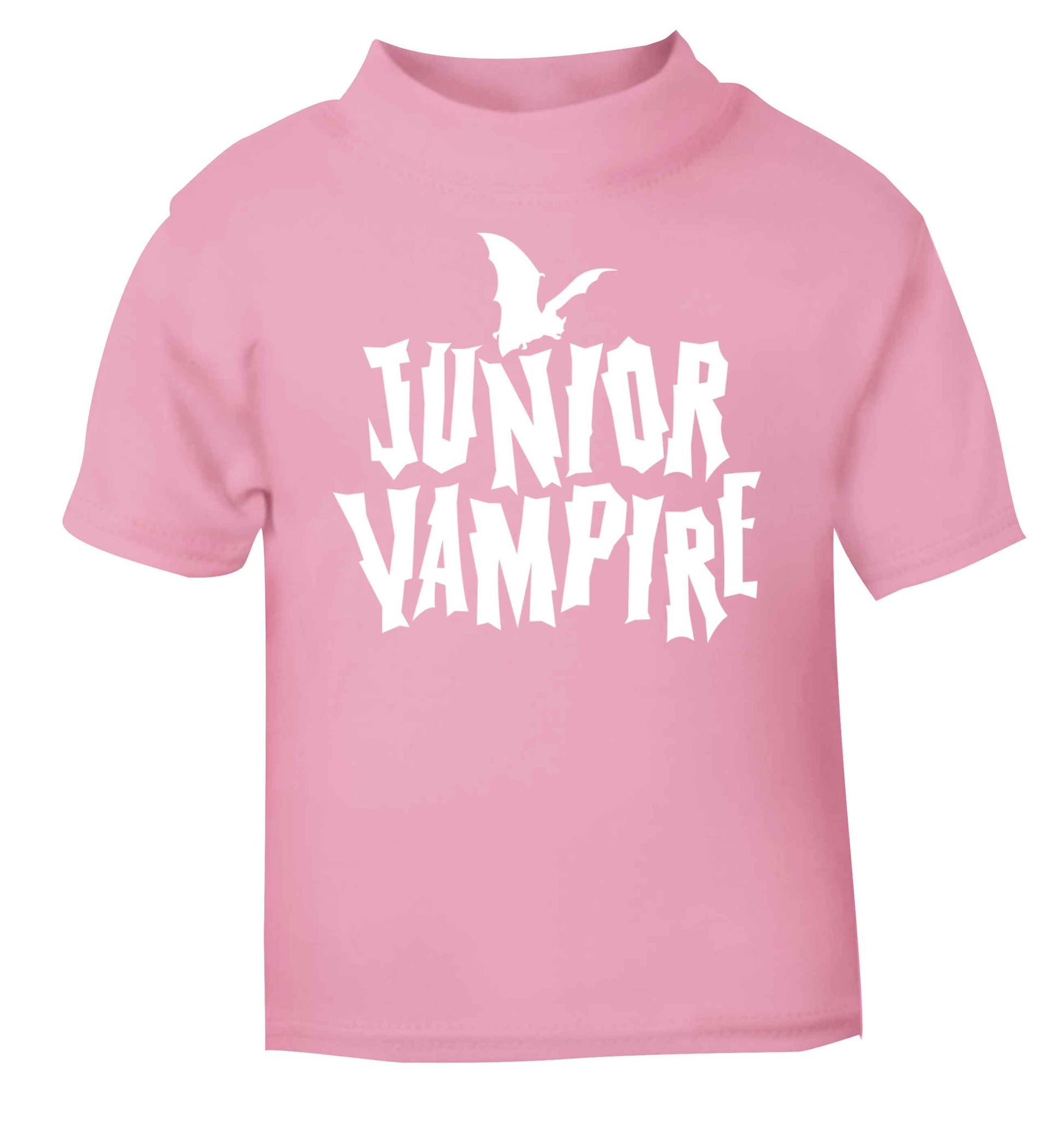 Junior vampire light pink baby toddler Tshirt 2 Years