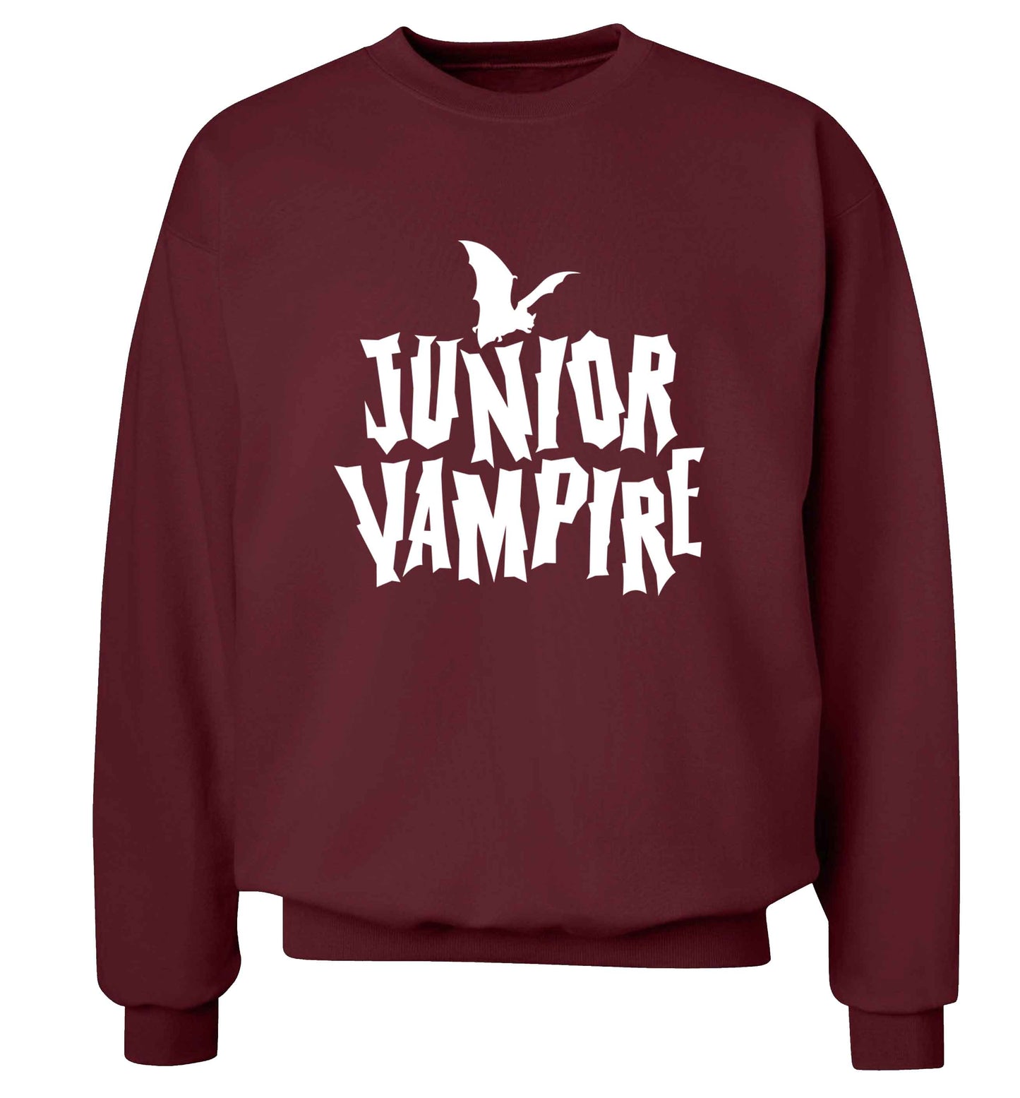 Junior vampire adult's unisex maroon sweater 2XL