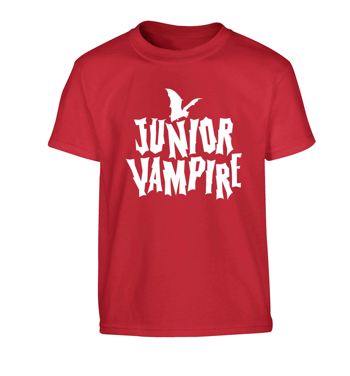 Junior vampire Children's red Tshirt 12-13 Years