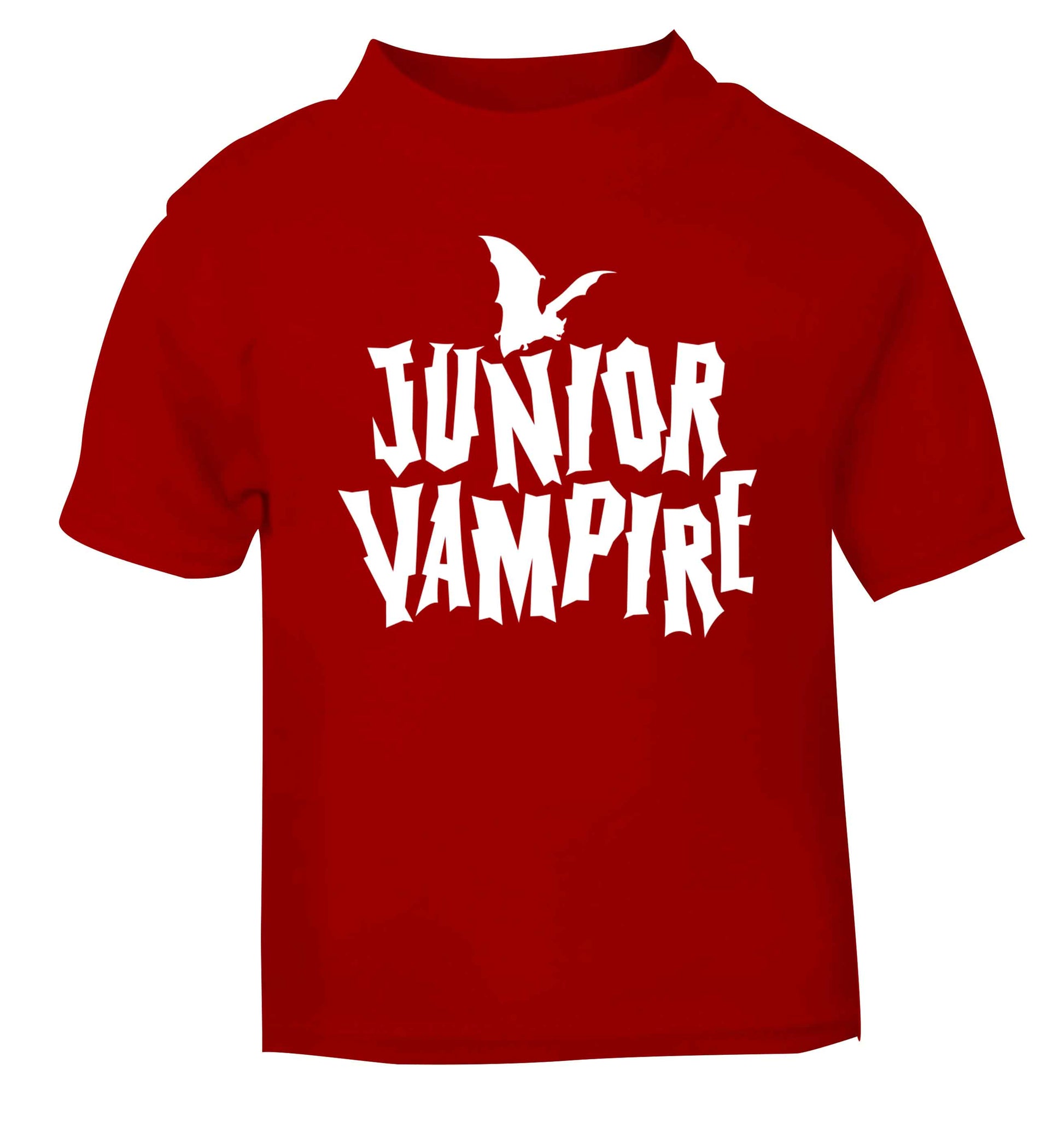 Junior vampire red baby toddler Tshirt 2 Years