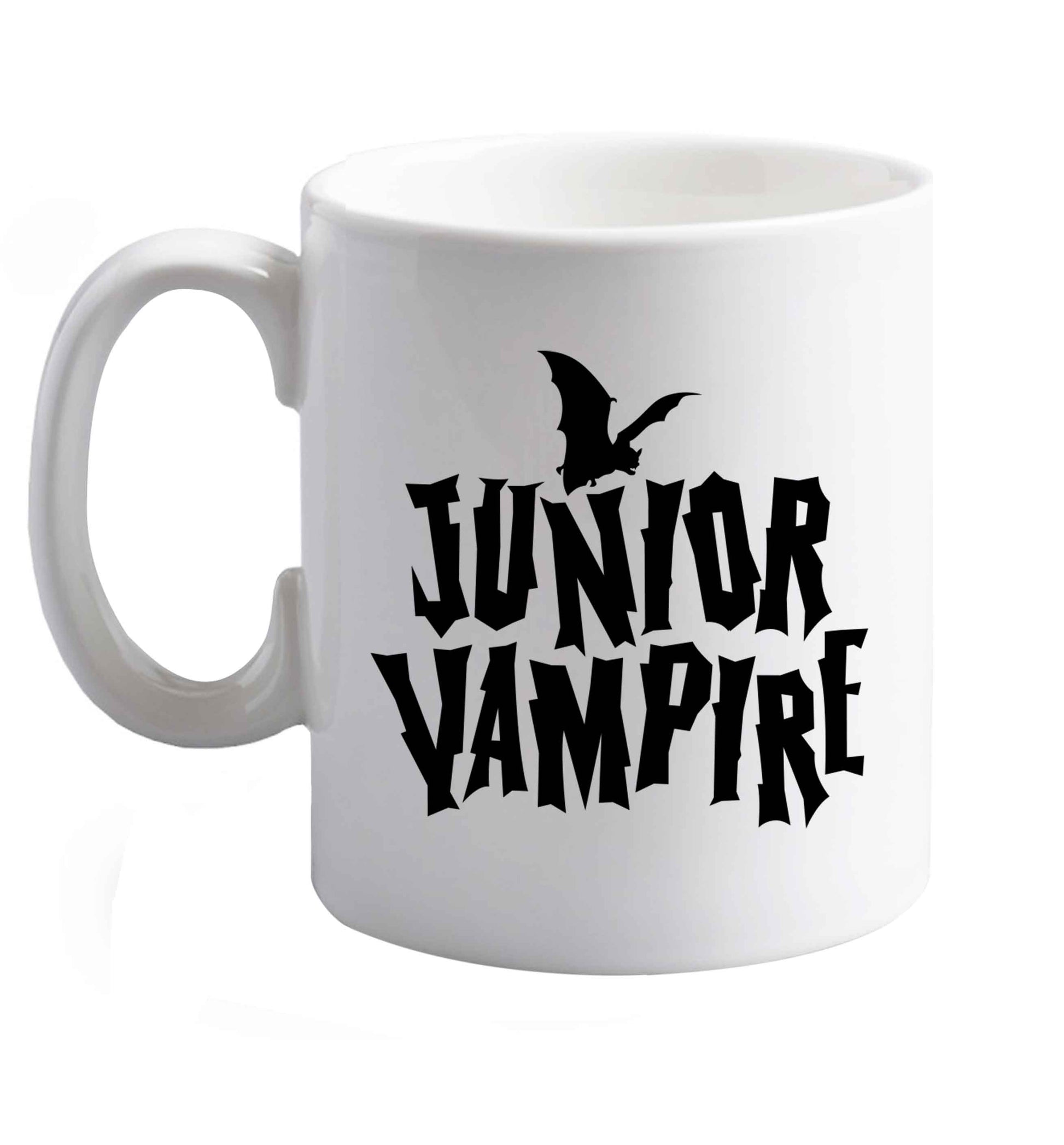 10 oz Favourite Type Pan Pancake ceramic mug right handed