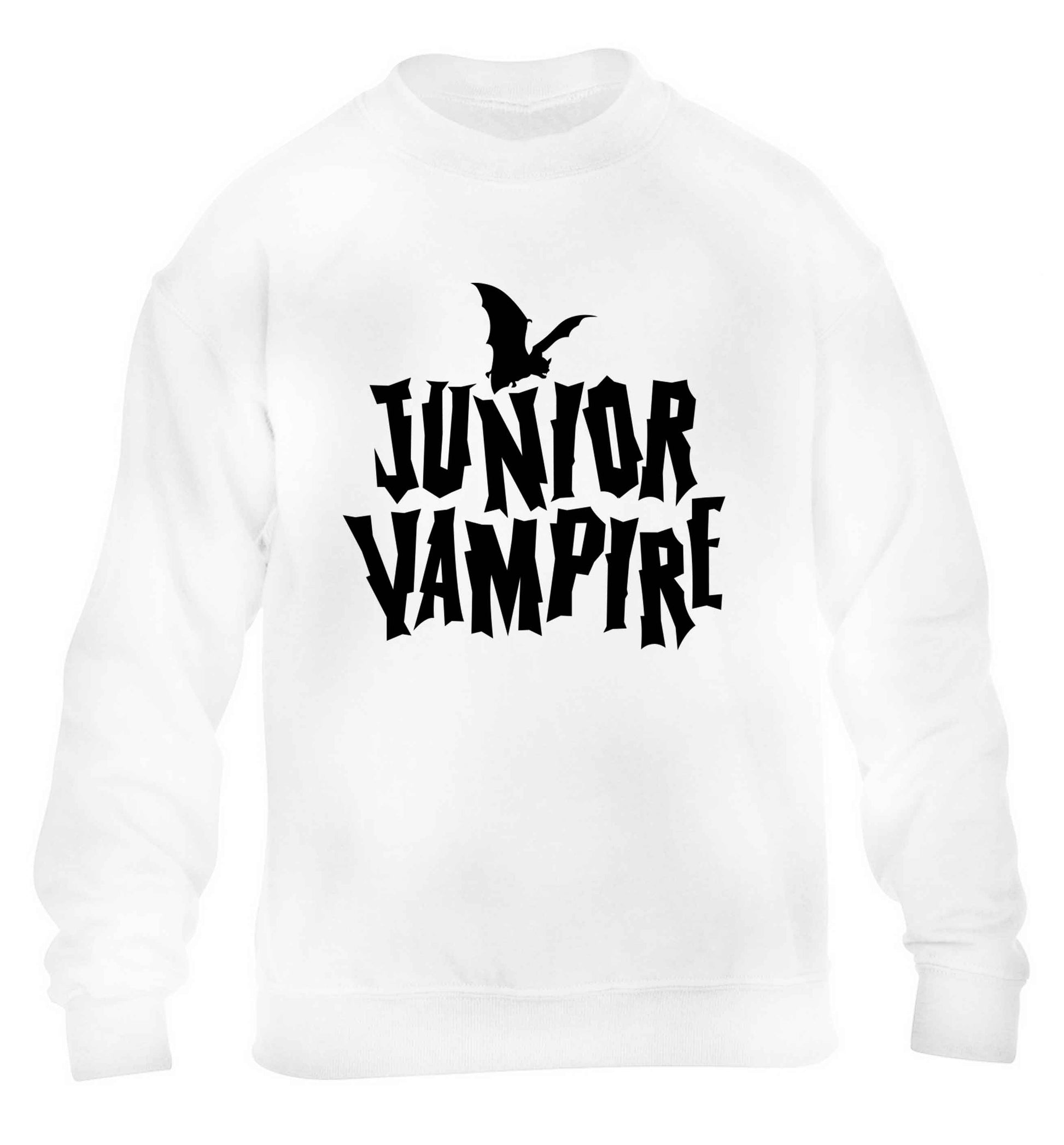 Junior vampire children's white sweater 12-13 Years