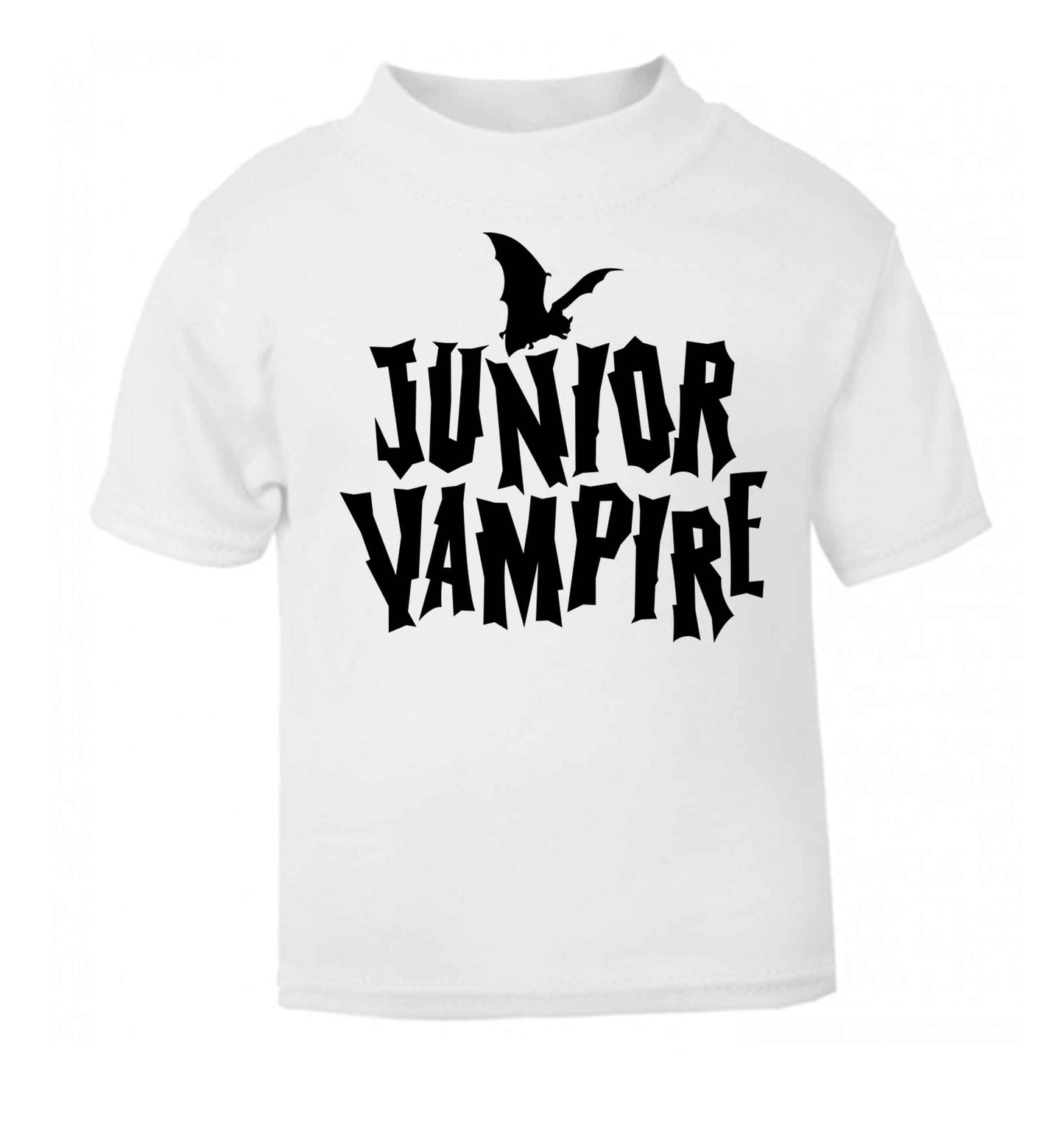 Junior vampire white baby toddler Tshirt 2 Years