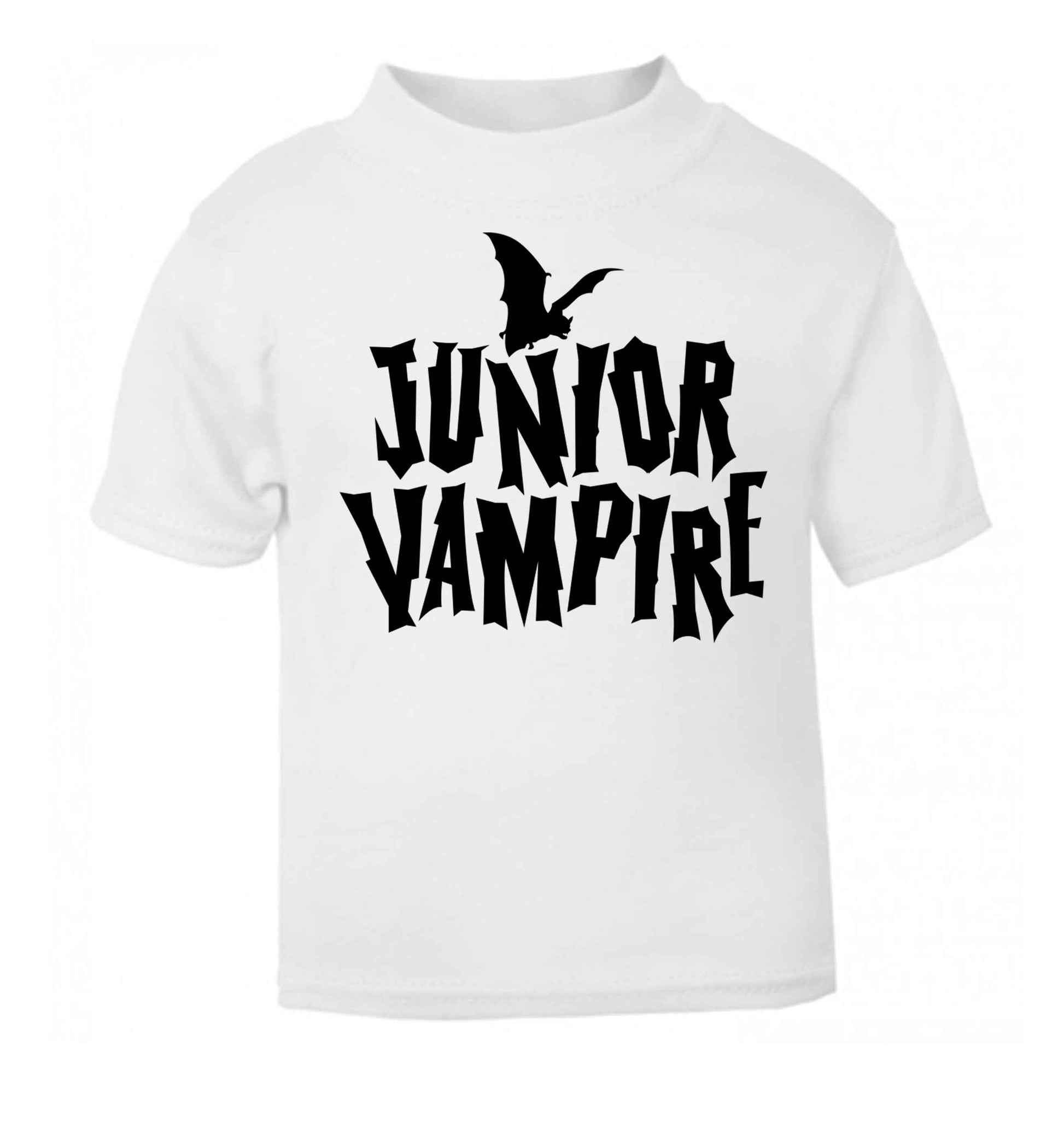 Junior vampire white baby toddler Tshirt 2 Years