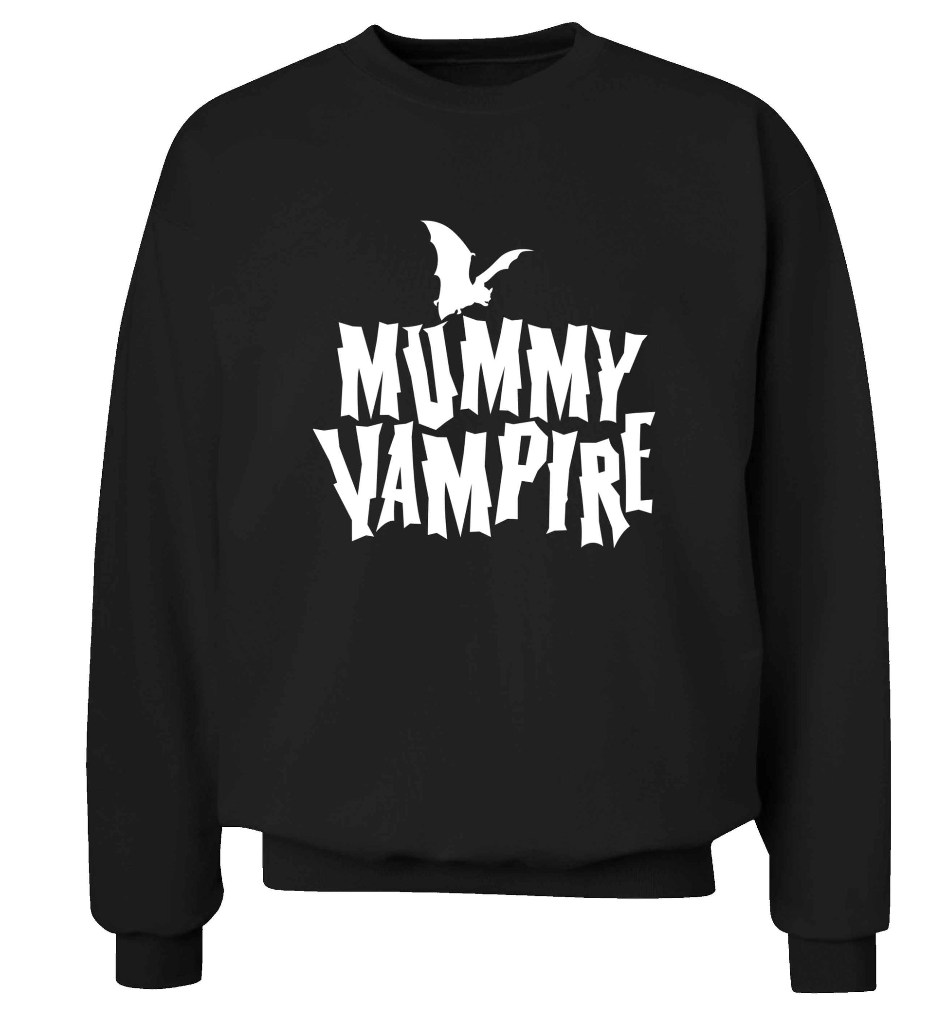 Mummy vampire adult's unisex black sweater 2XL