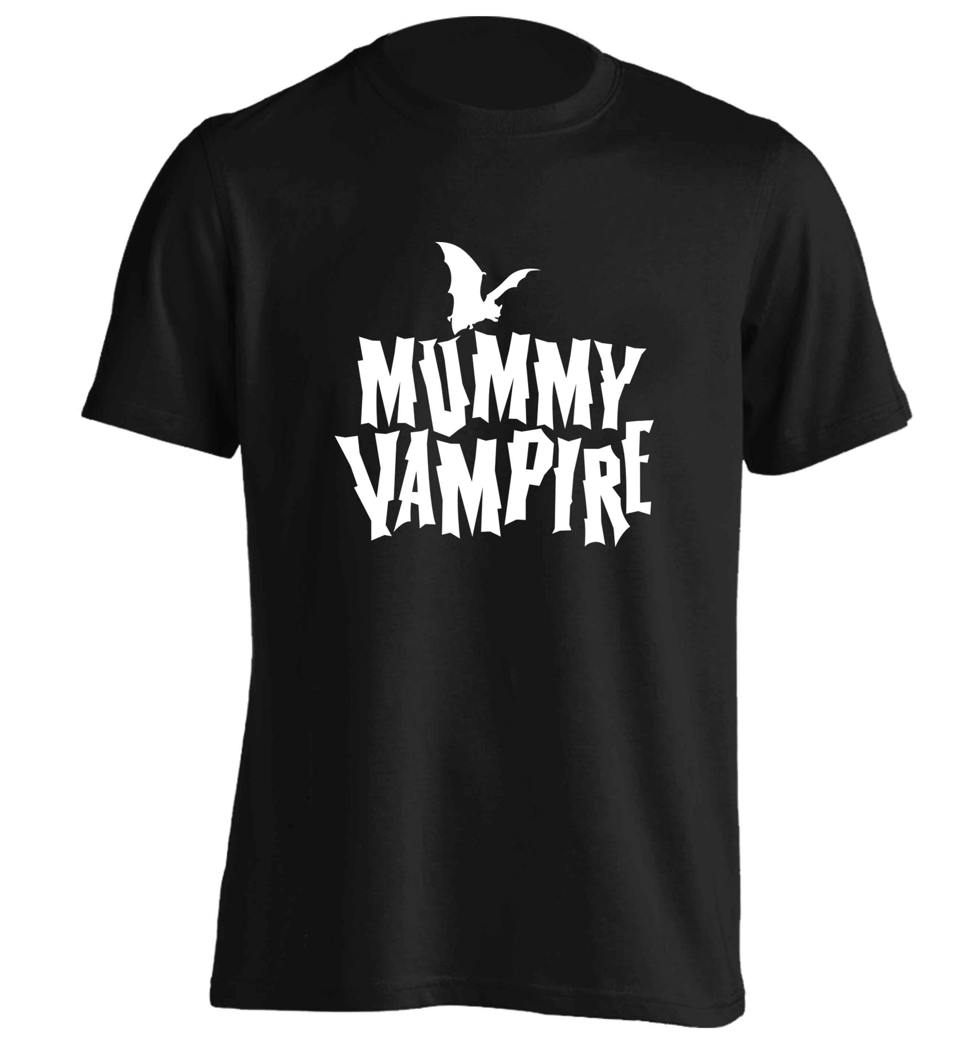Mummy vampire adults unisex black Tshirt 2XL