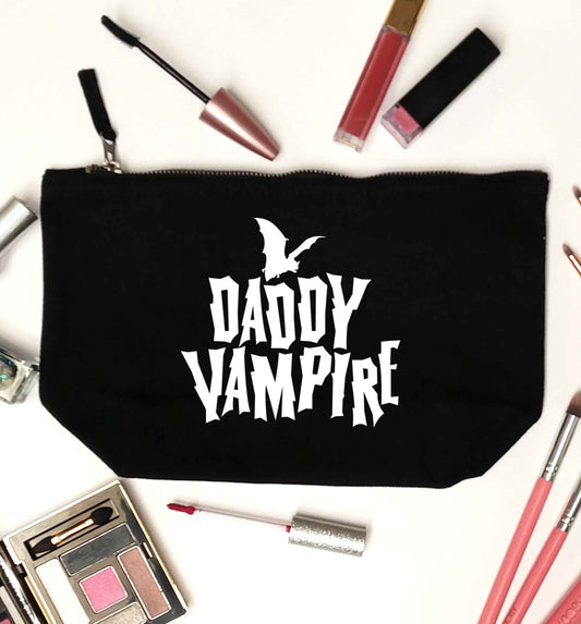 Daddy vampire black makeup bag