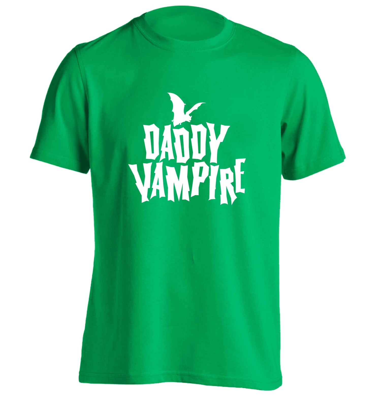 Daddy vampire adults unisex green Tshirt 2XL