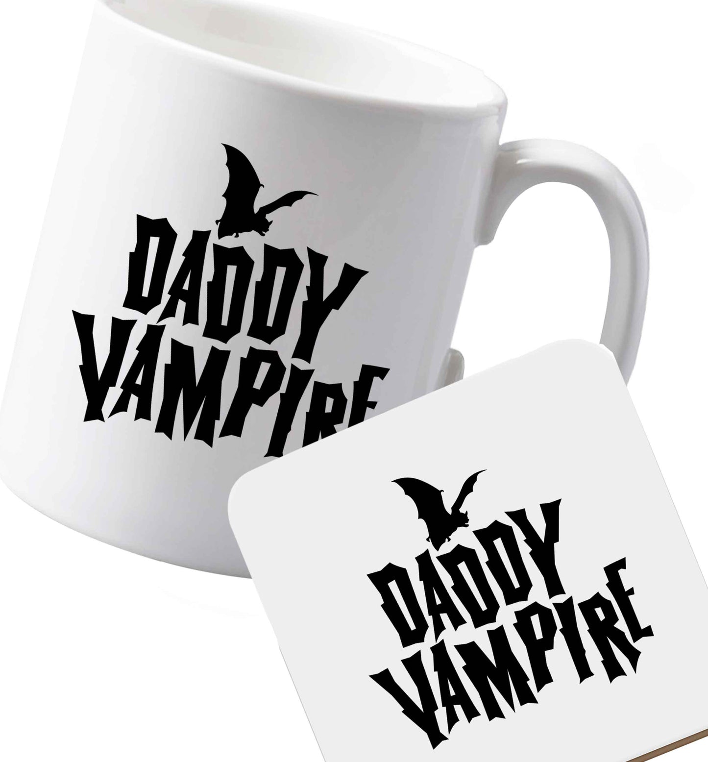 10 oz Ceramic mug and coaster Favourite Type Pan Pancake both sides