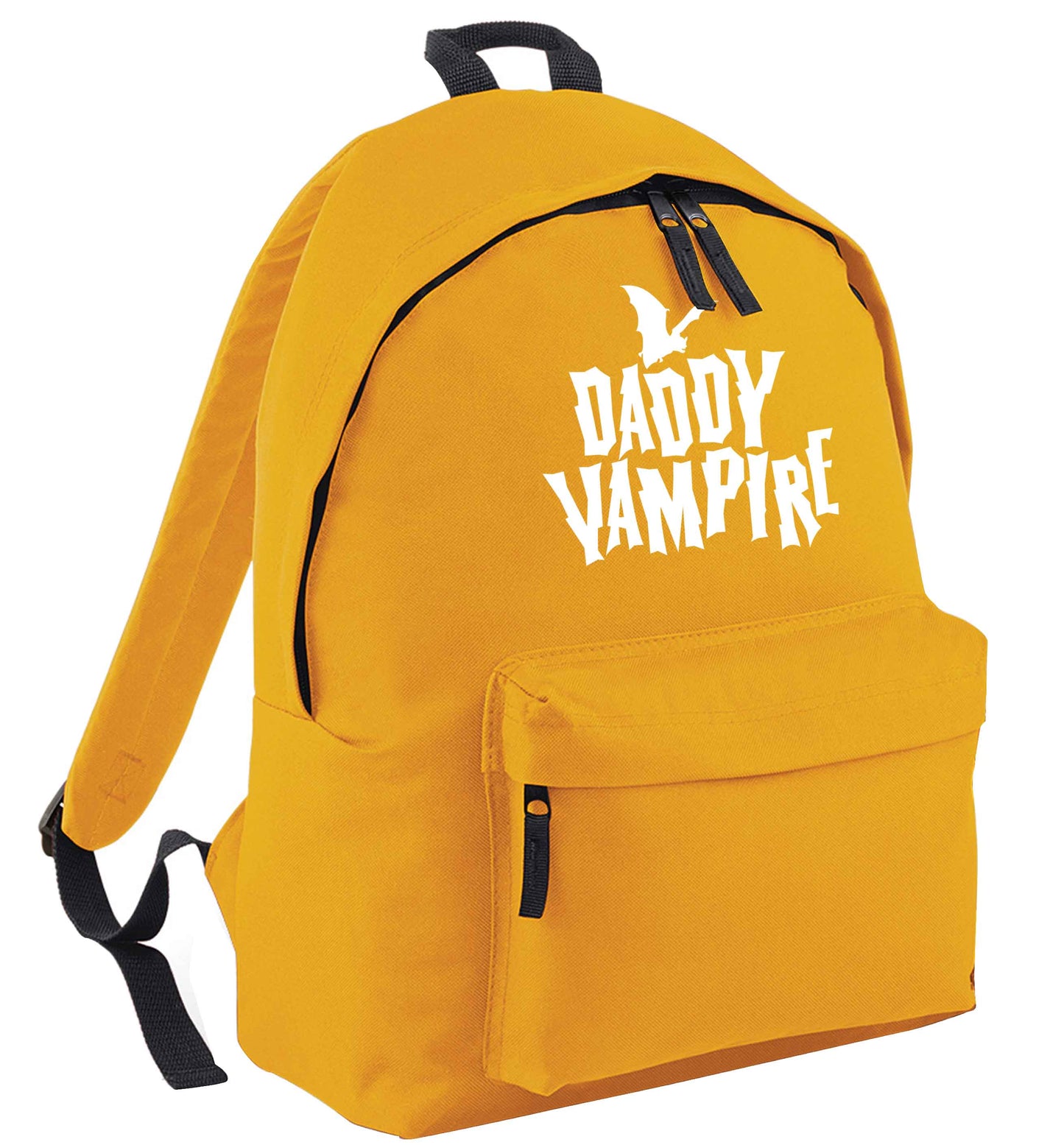 Daddy vampire mustard adults backpack