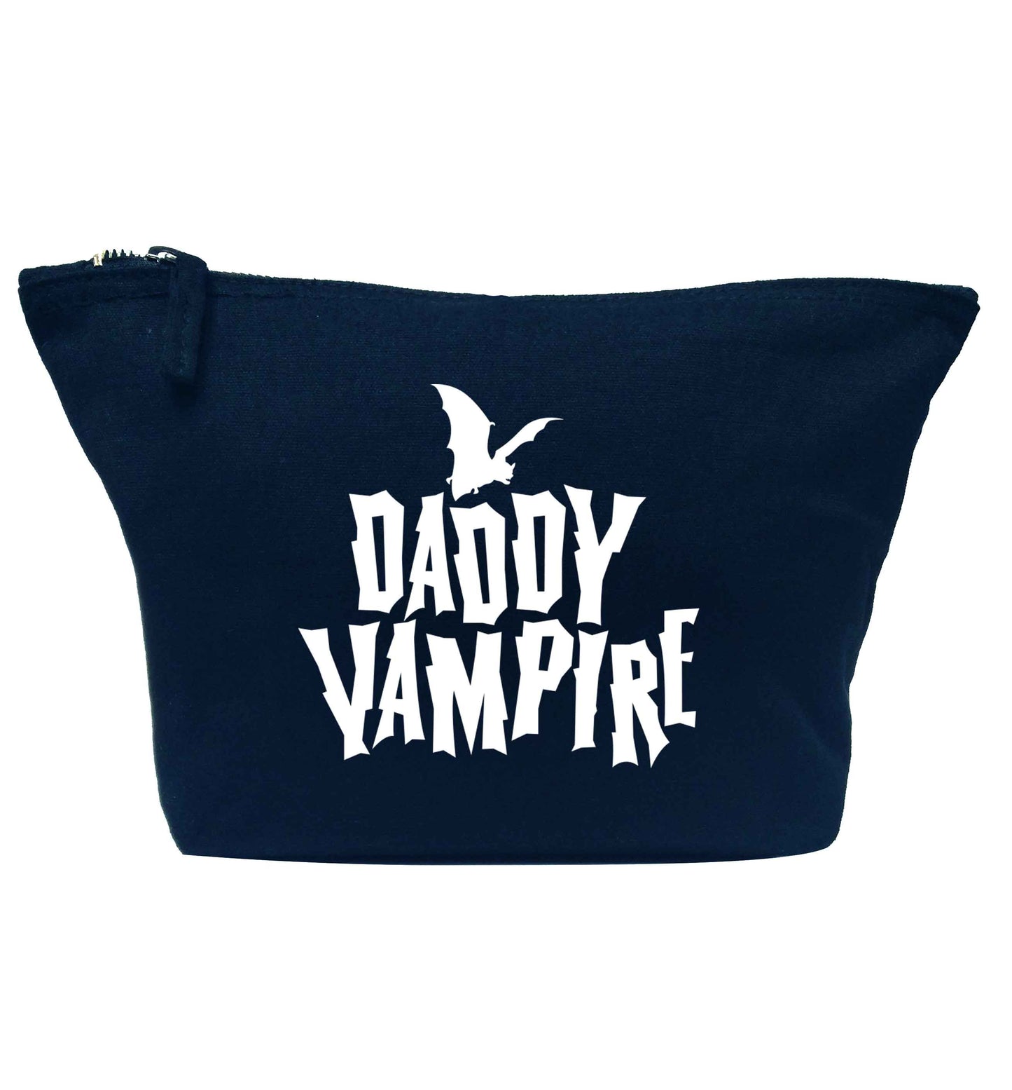 Daddy vampire navy makeup bag