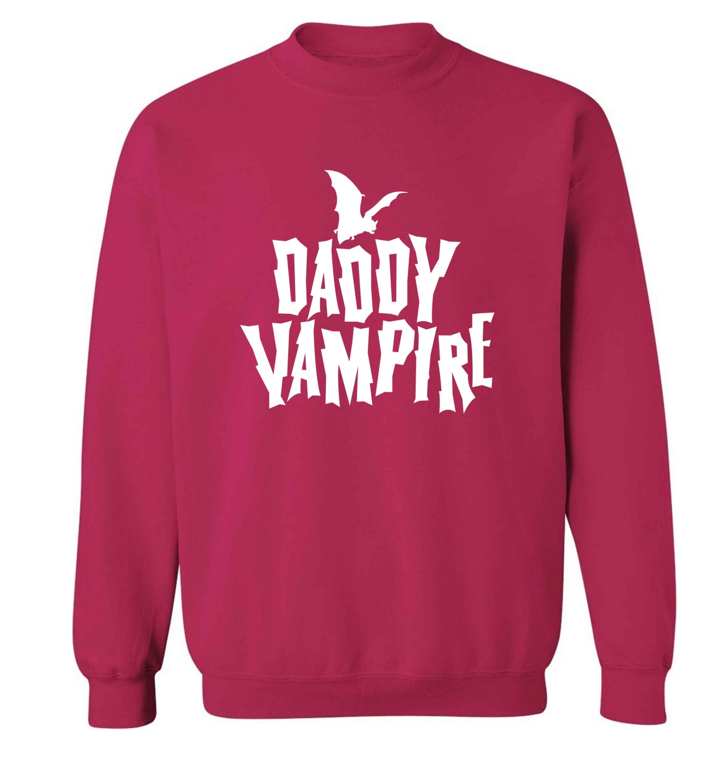Daddy vampire adult's unisex pink sweater 2XL