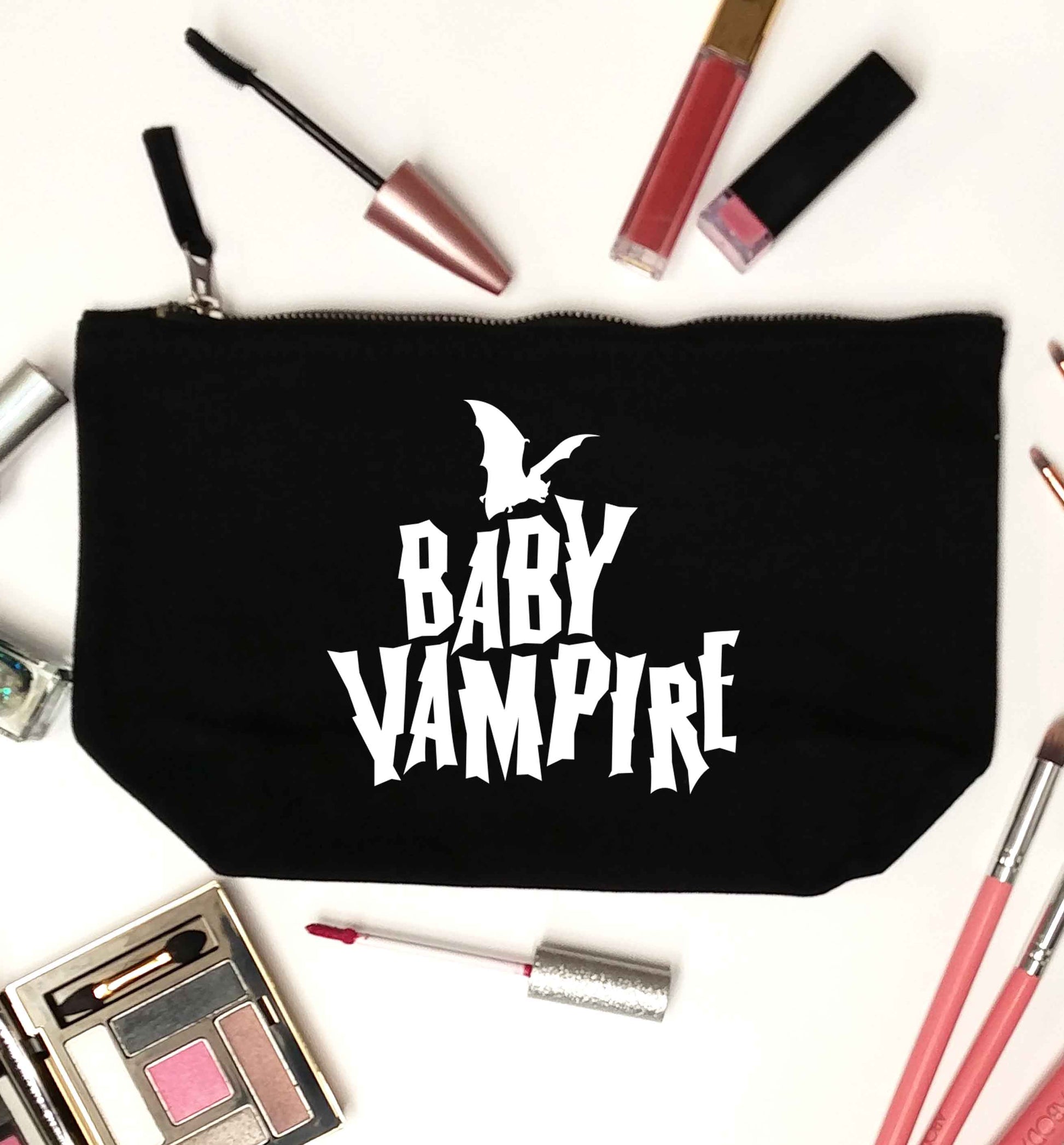 Baby vampire black makeup bag