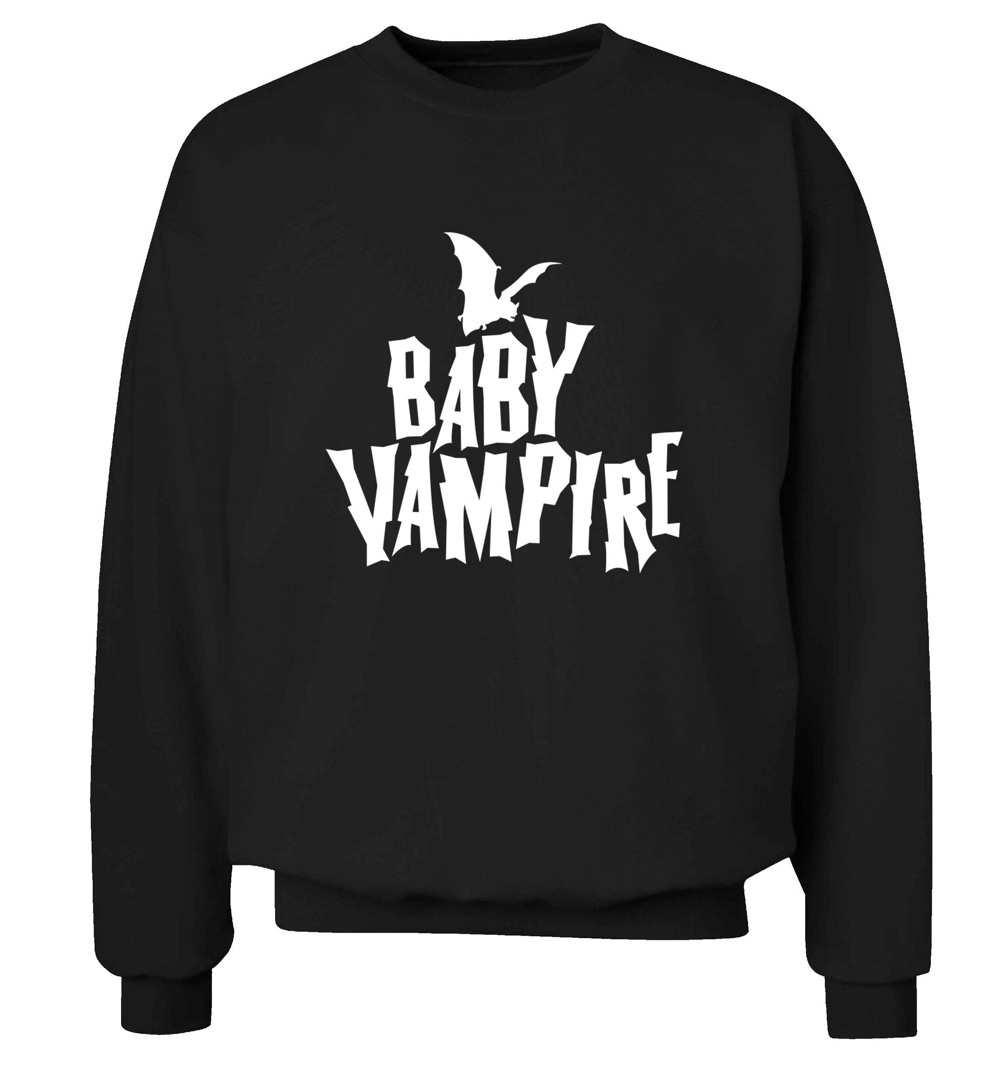 Baby vampire adult's unisex black sweater 2XL