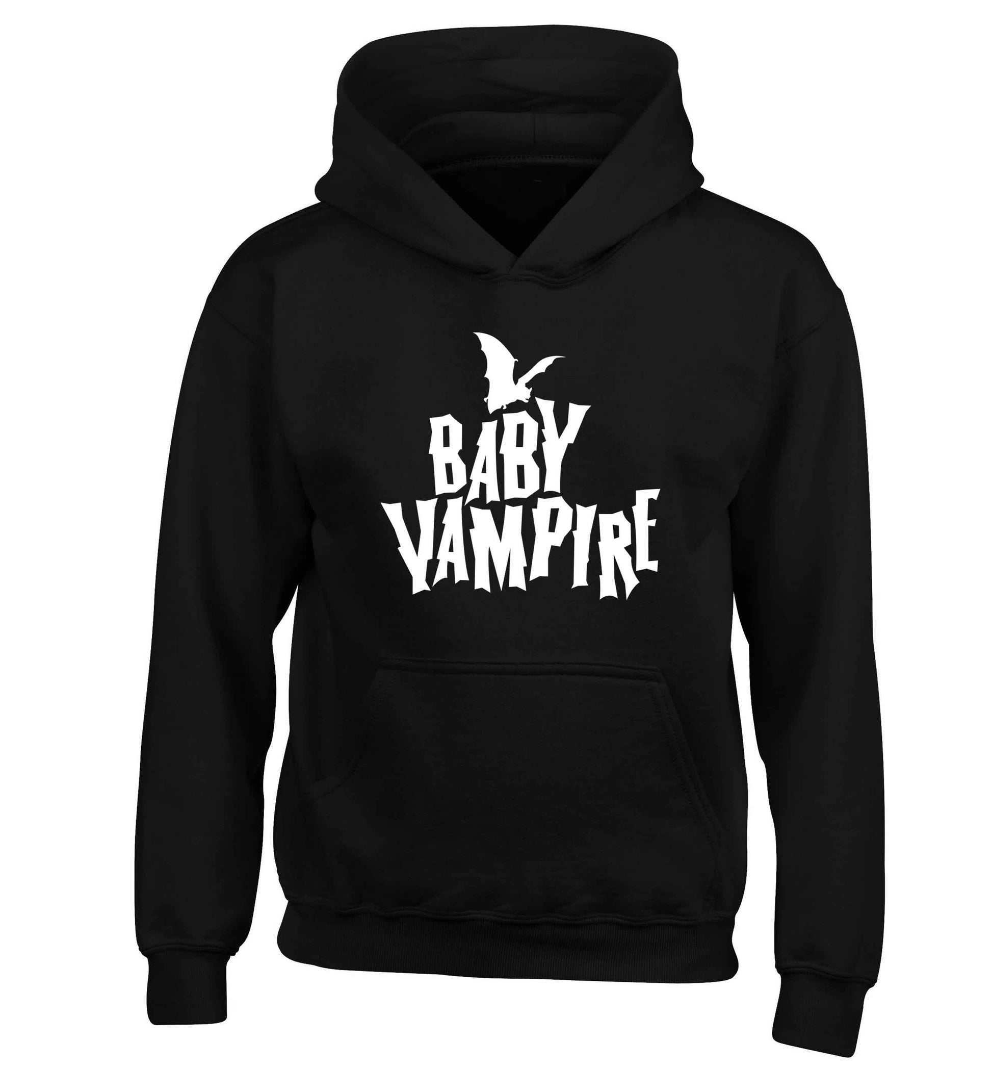 Baby vampire children's black hoodie 12-13 Years