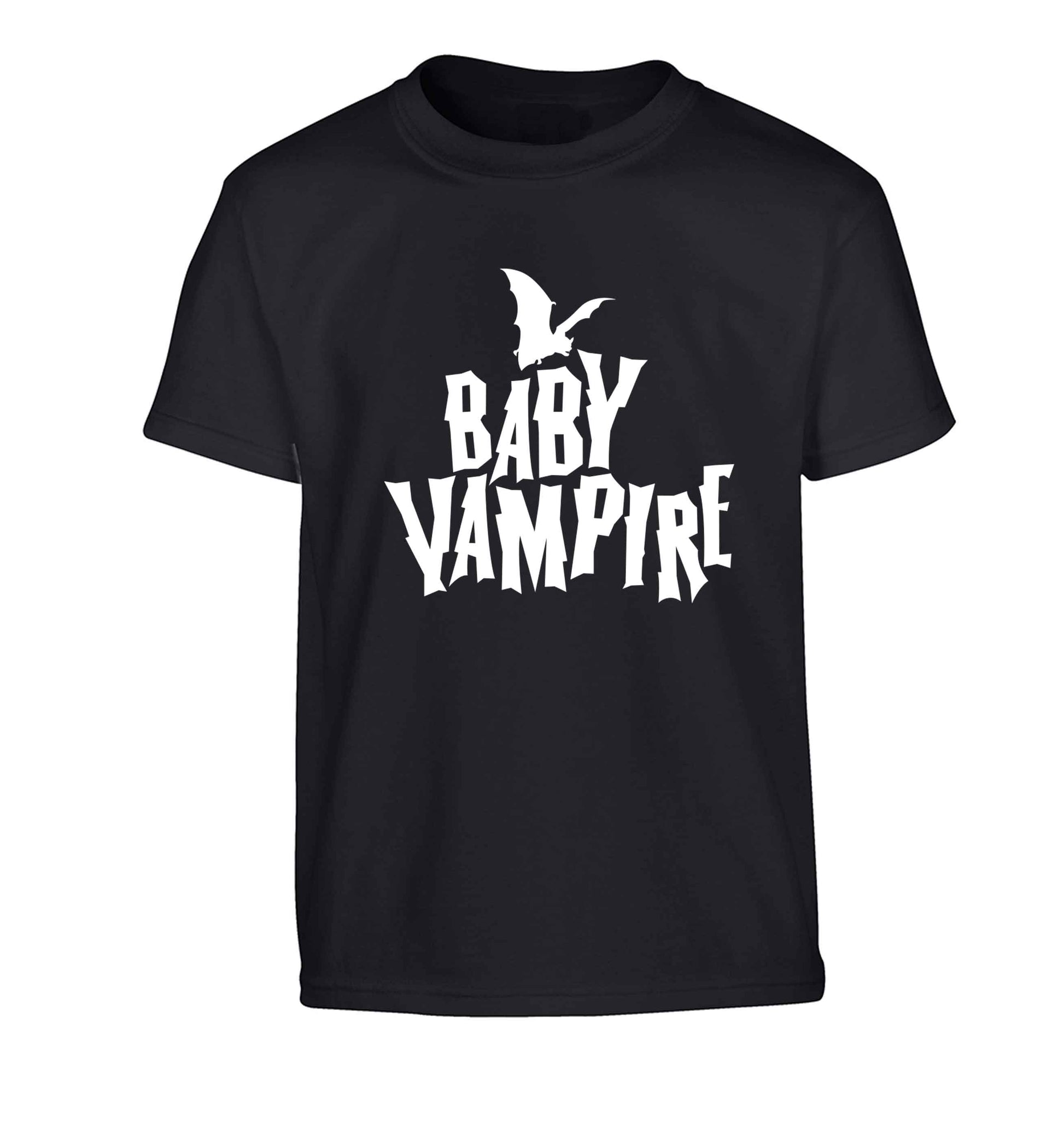 Baby vampire Children's black Tshirt 12-13 Years