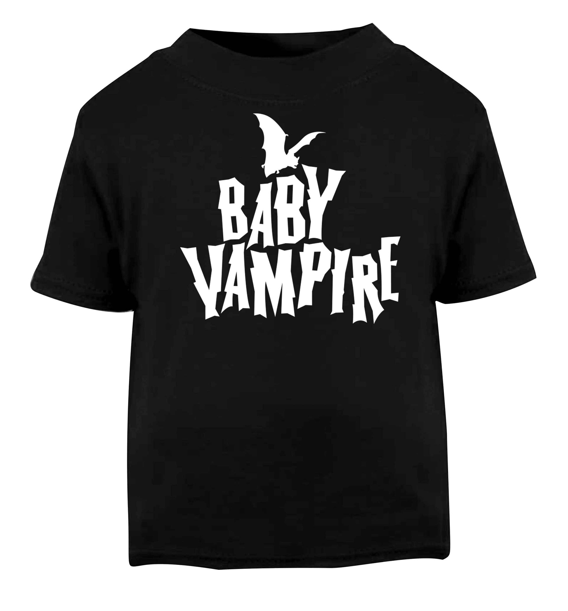Baby vampire Black baby toddler Tshirt 2 years