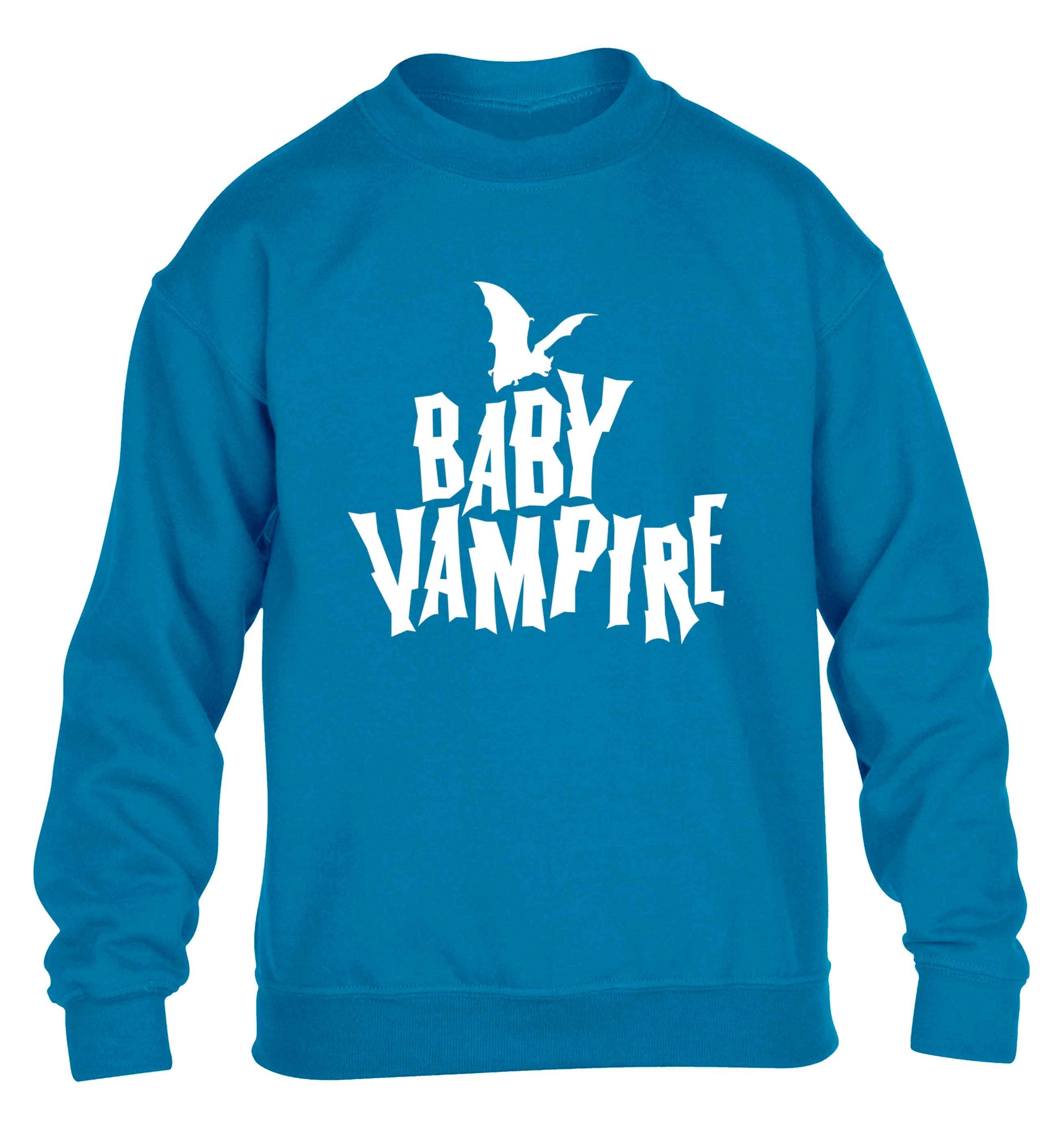 Baby vampire children's blue sweater 12-13 Years