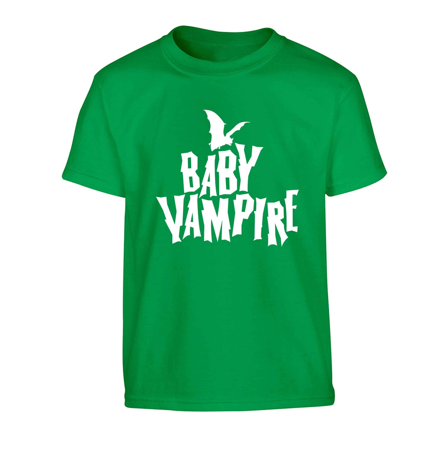 Baby vampire Children's green Tshirt 12-13 Years