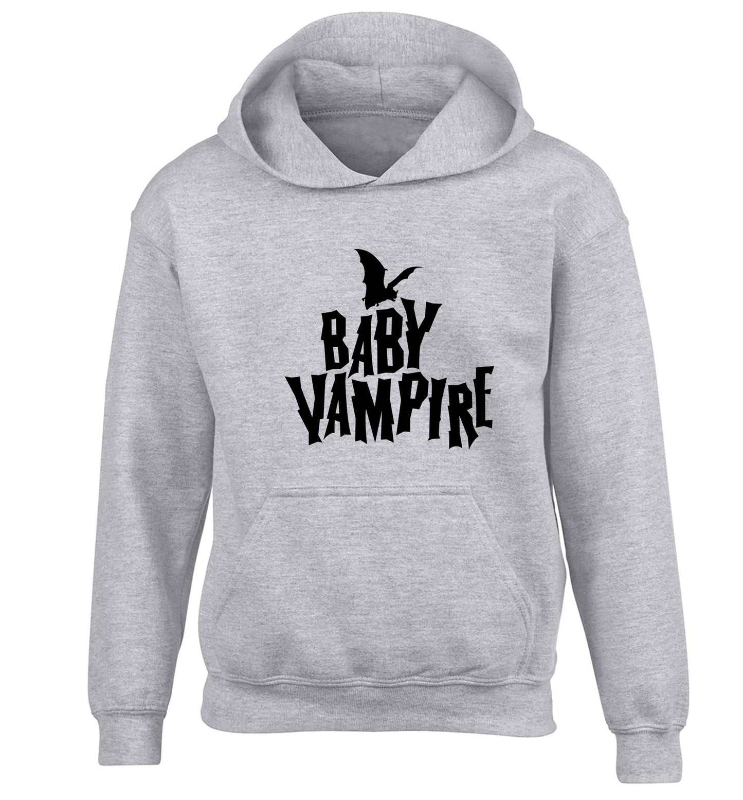 Baby vampire children's grey hoodie 12-13 Years